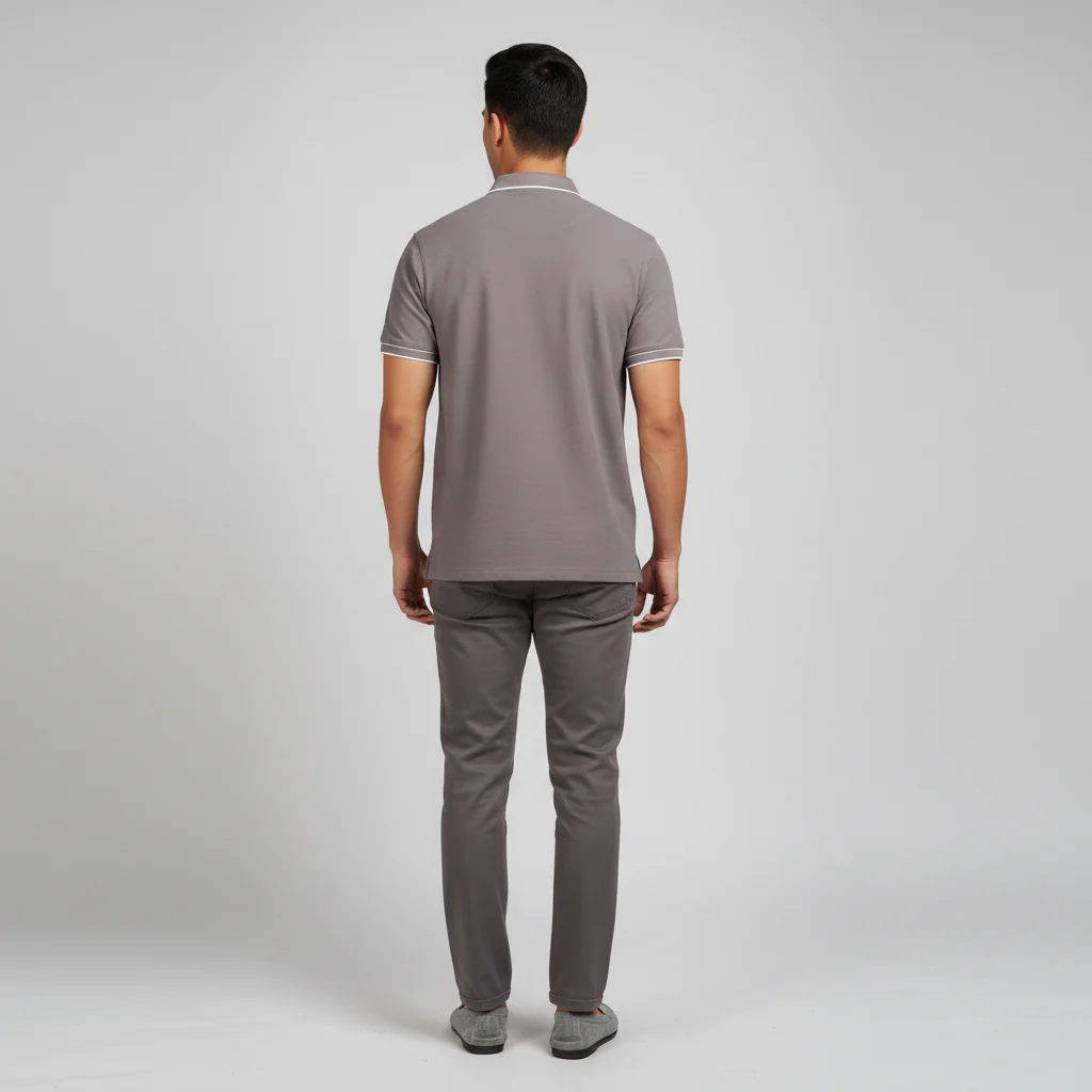 Knitted Weekend Polo T-Shirt - Image 8