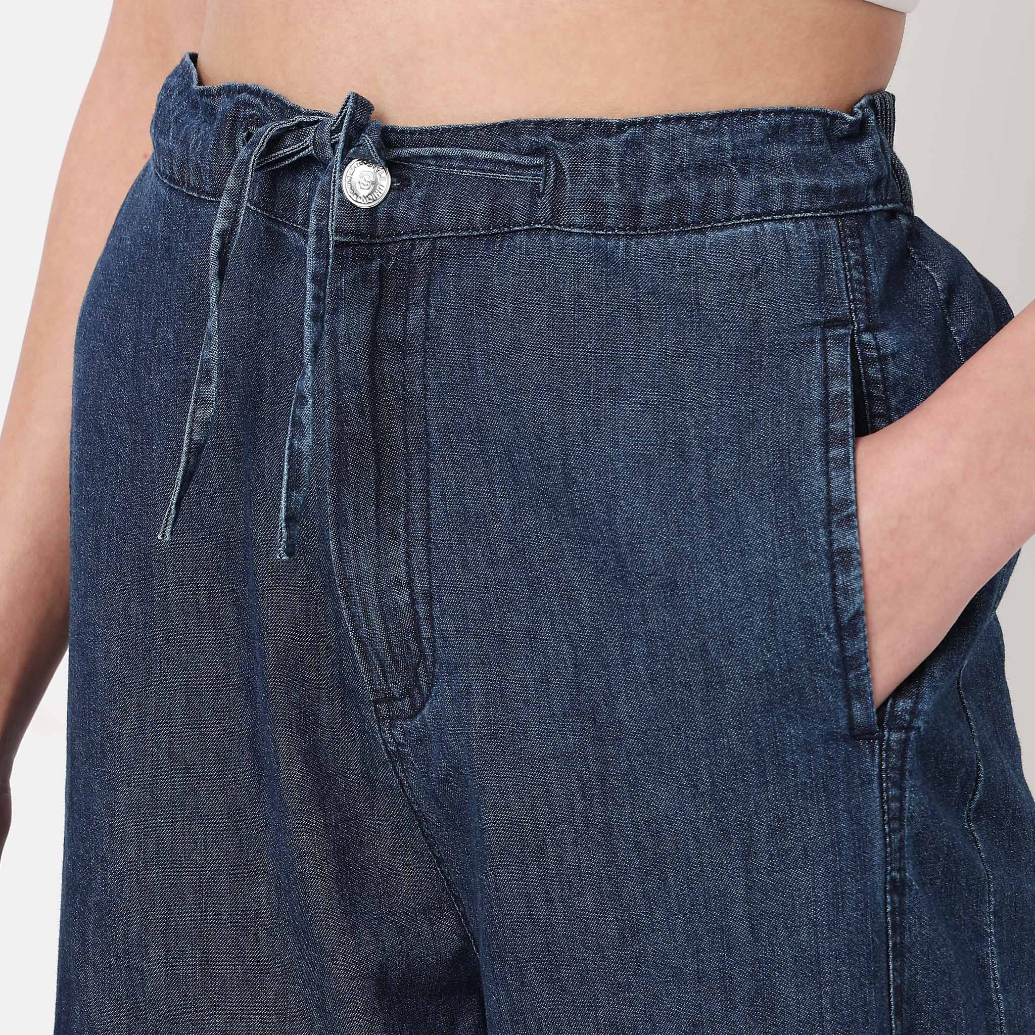 Light Weight Denim High Rise Pant - Image 4