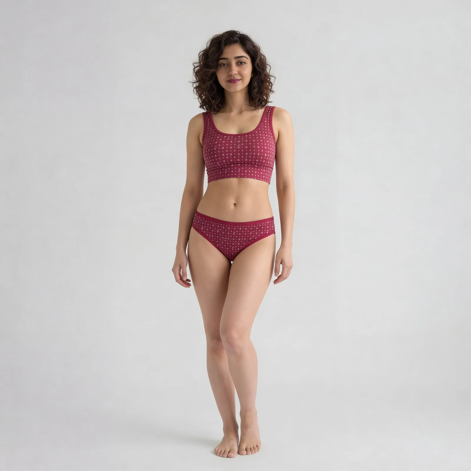 Low Rise Printed Bikini Panties - Pack of 3
