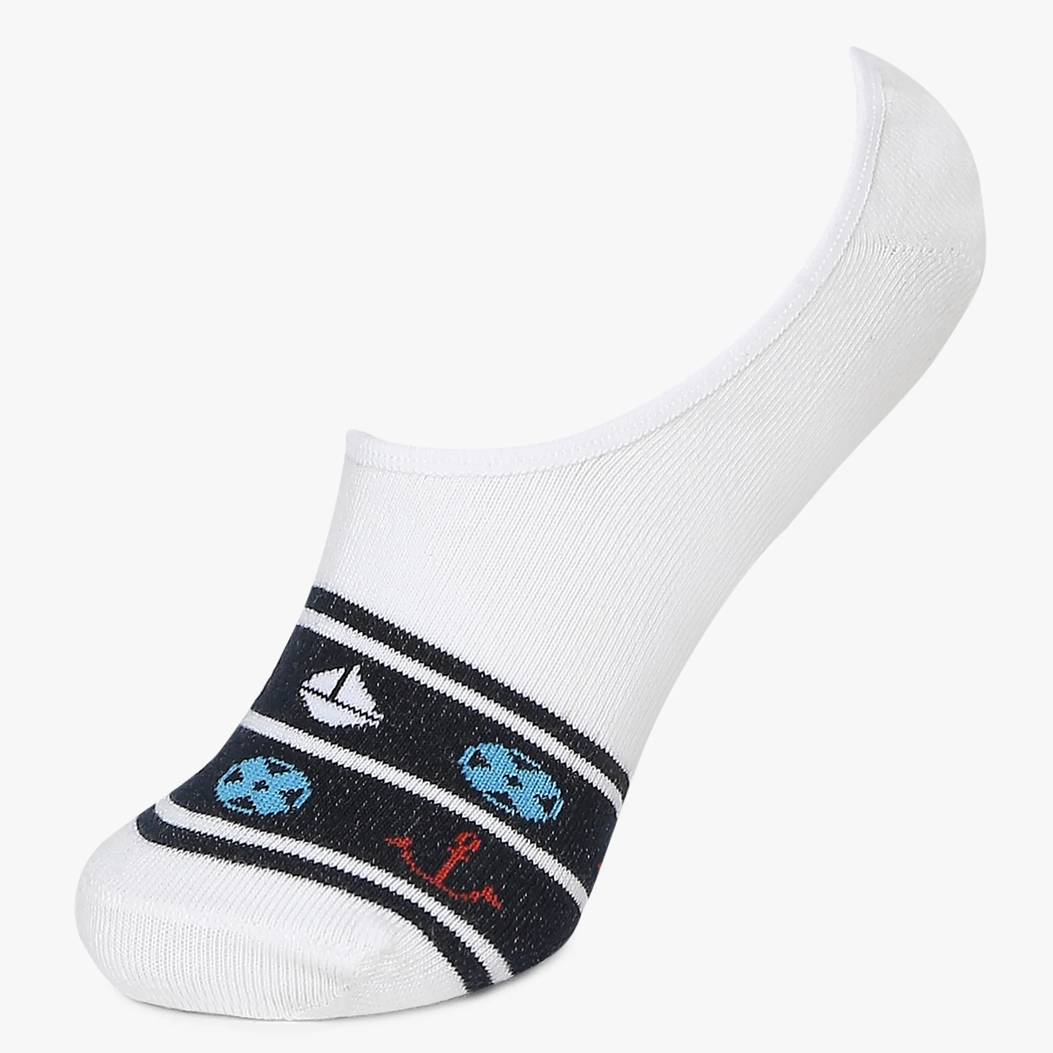 Mens Cotton Striped Socks (Pack of 2) - Image 8