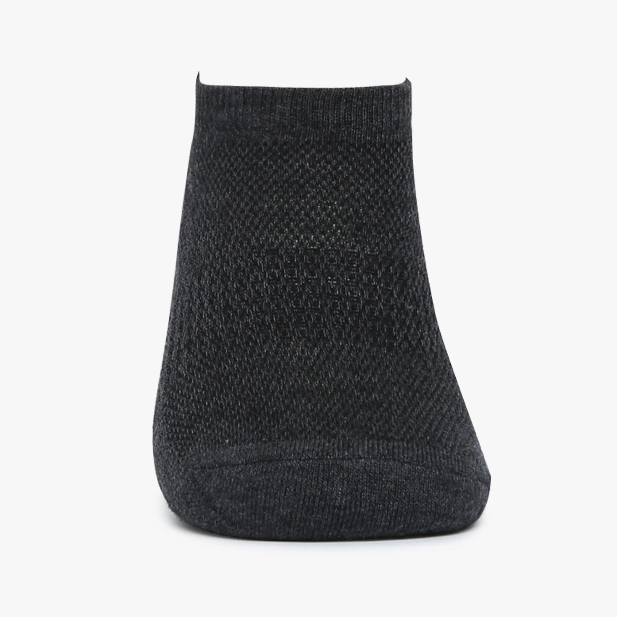 Mens Cotton Solid Low Cut Socks (Pack of 2) - Image 2