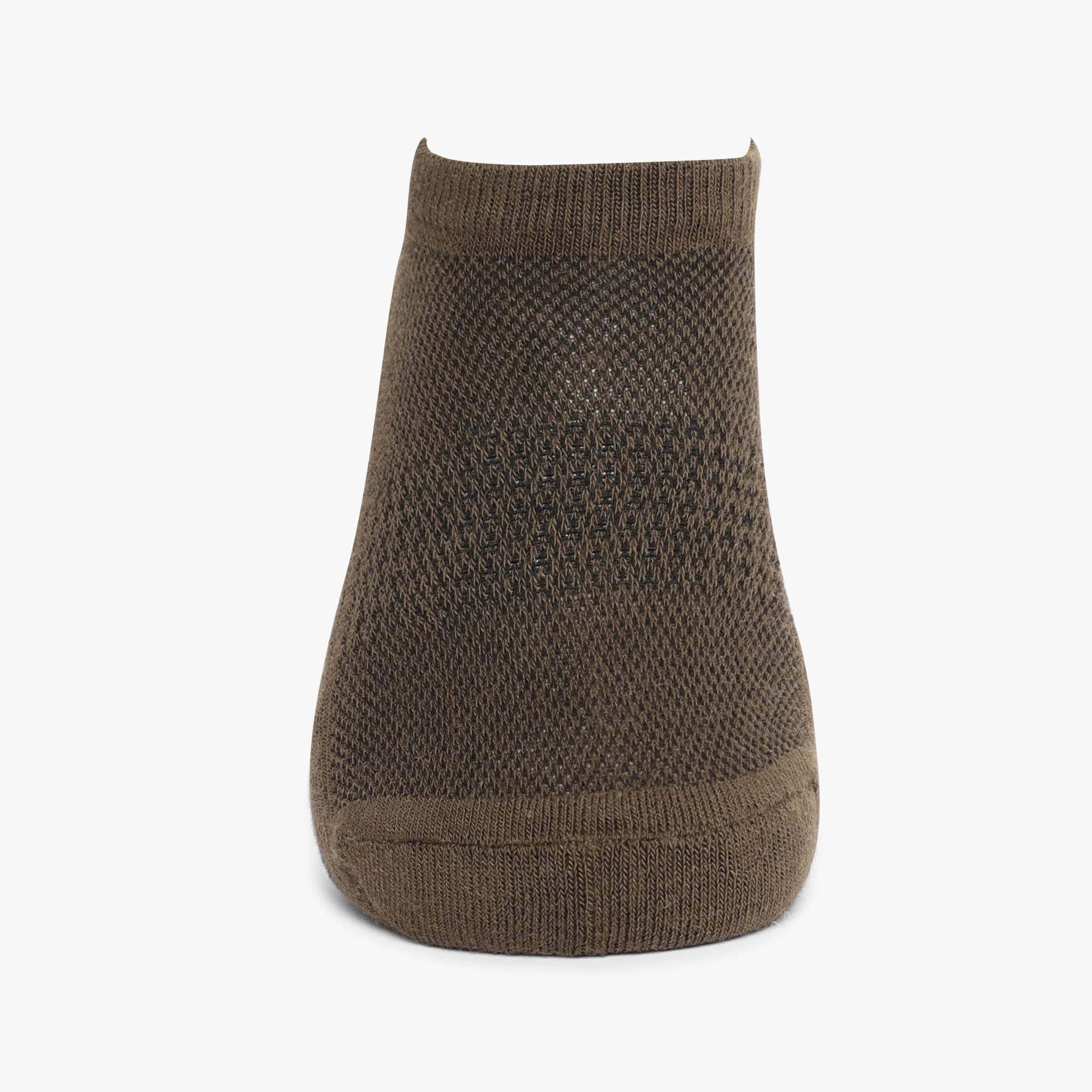 Mens Cotton Solid Low Cut Socks (Pack of 2) - Image 2