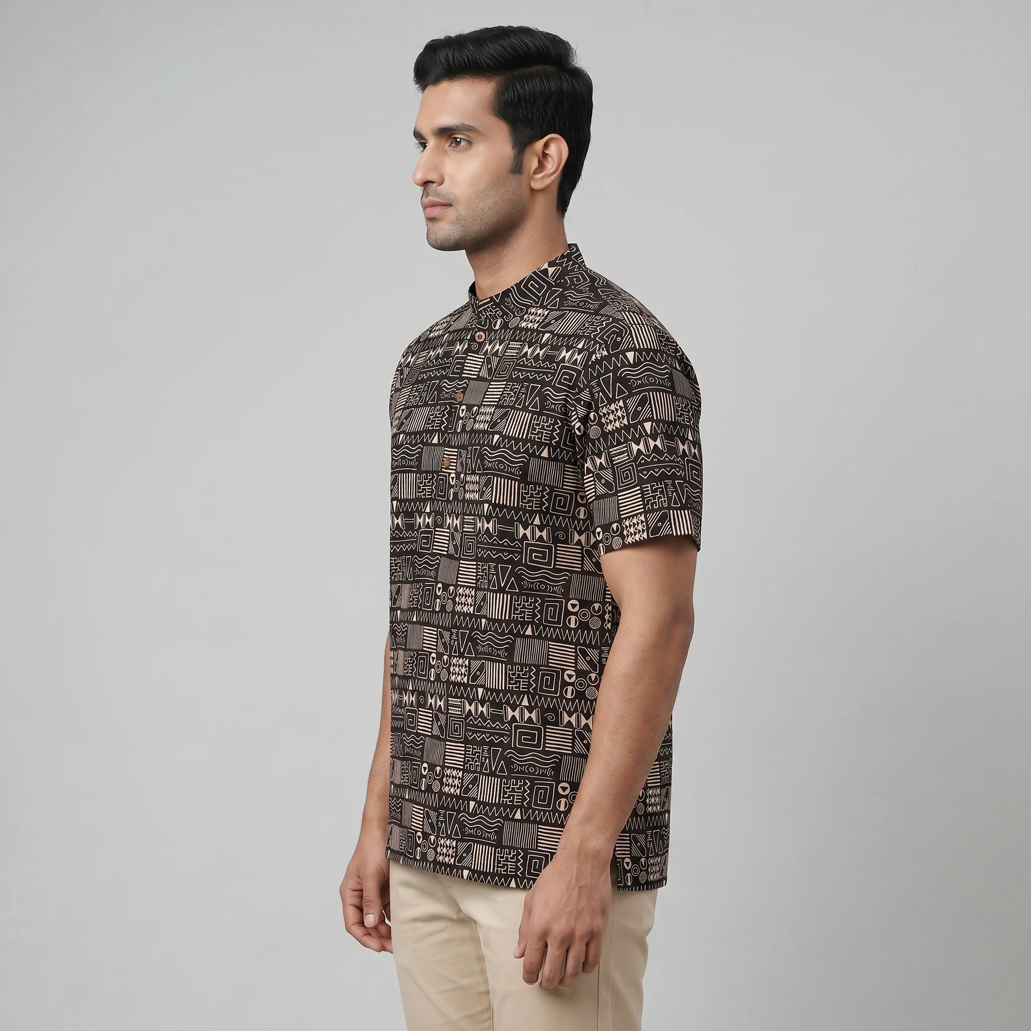 Cotton Printed Short Kurta - Image 2