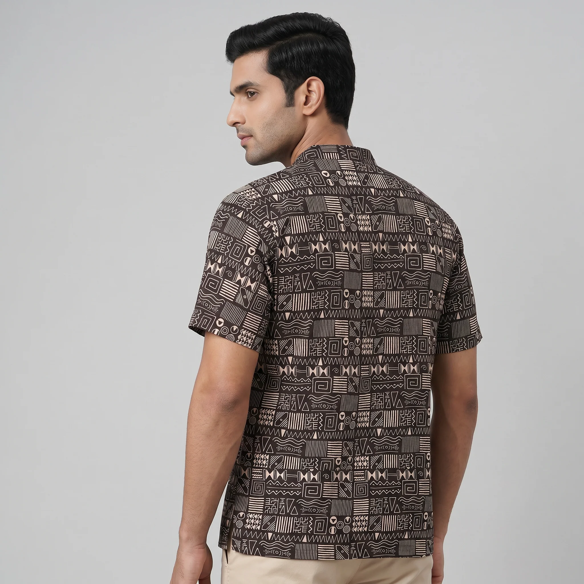 Cotton Printed Short Kurta - Image 3