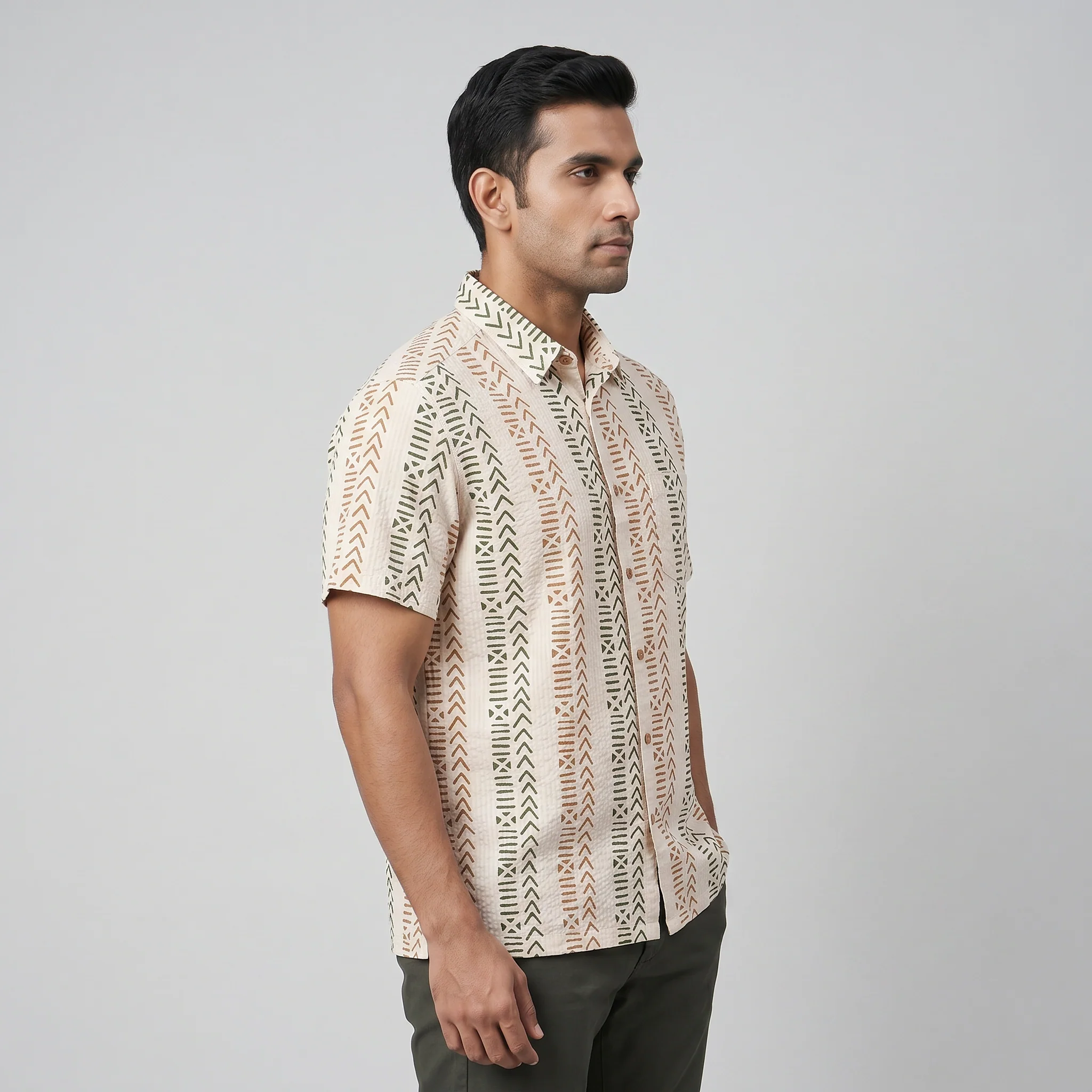 Cotton Printed Shirt - Image 2