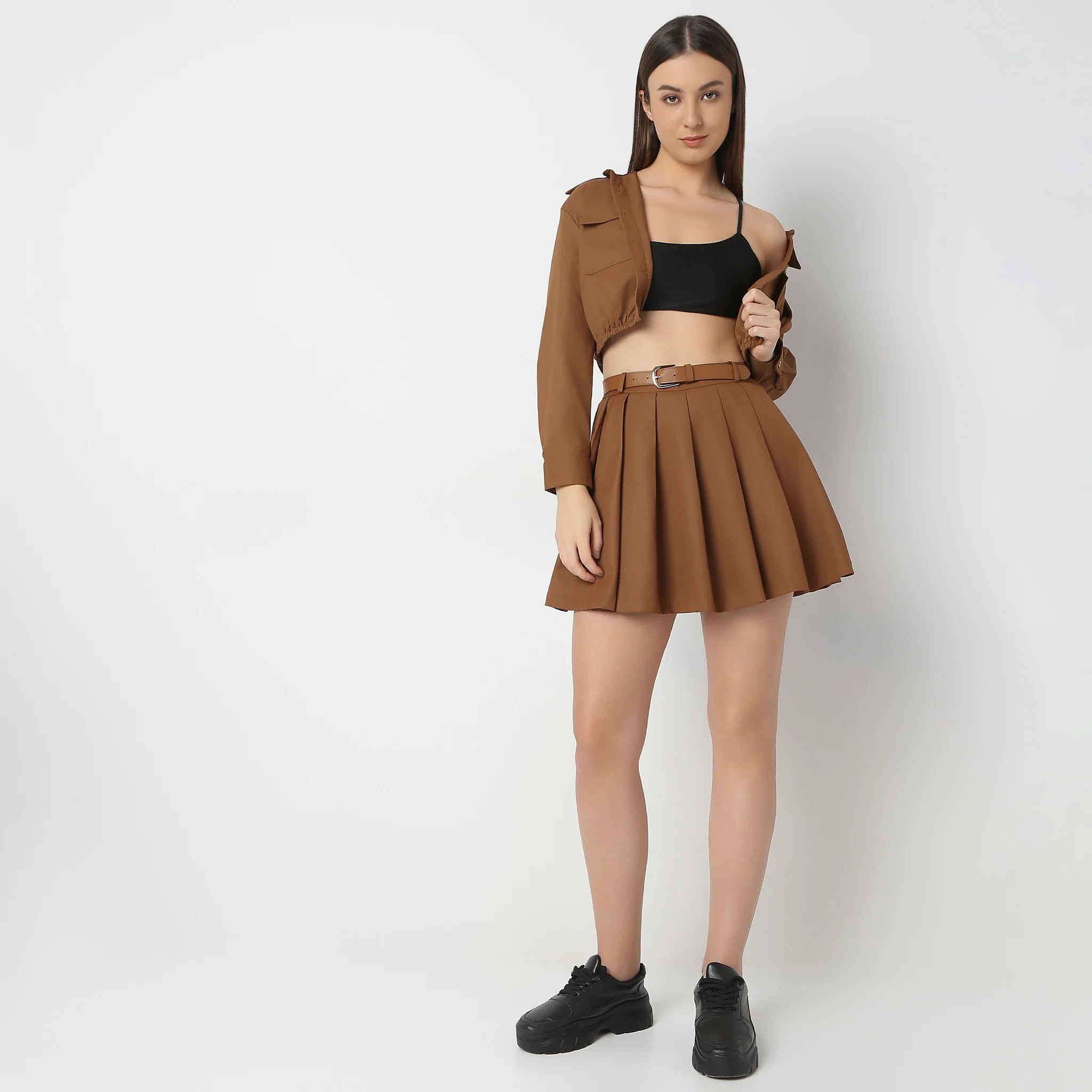 Mid Rise Skirt