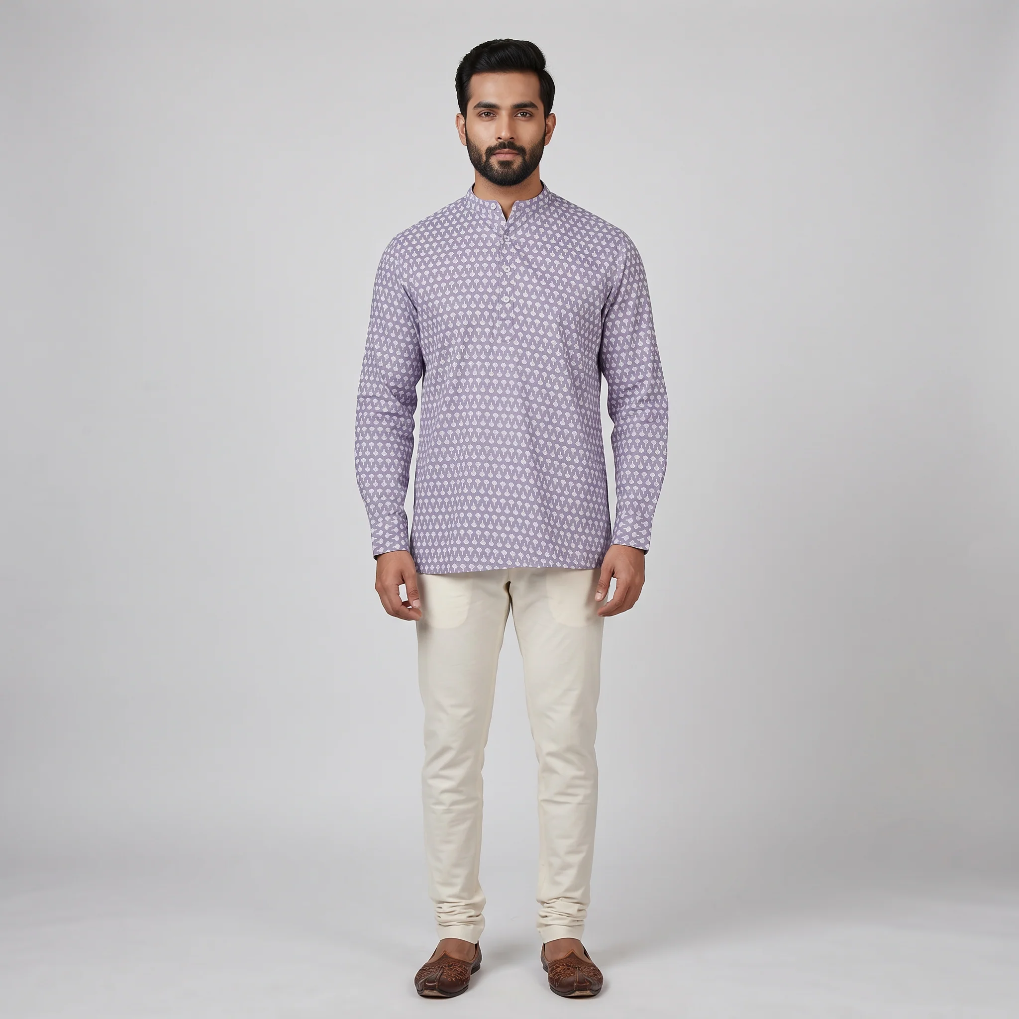 Cotton Printed Short Kurta
