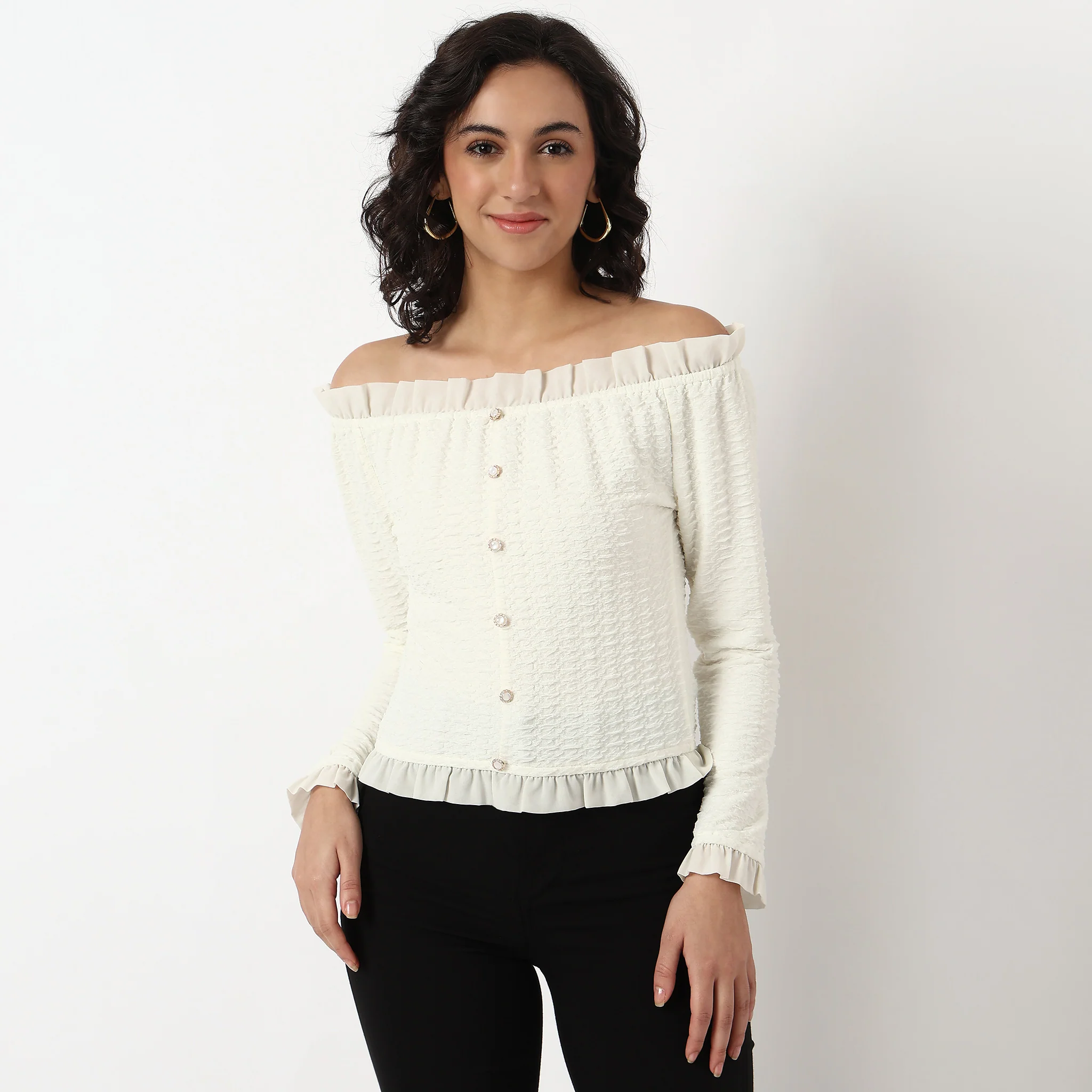 Off Shoulder Top - Image 2