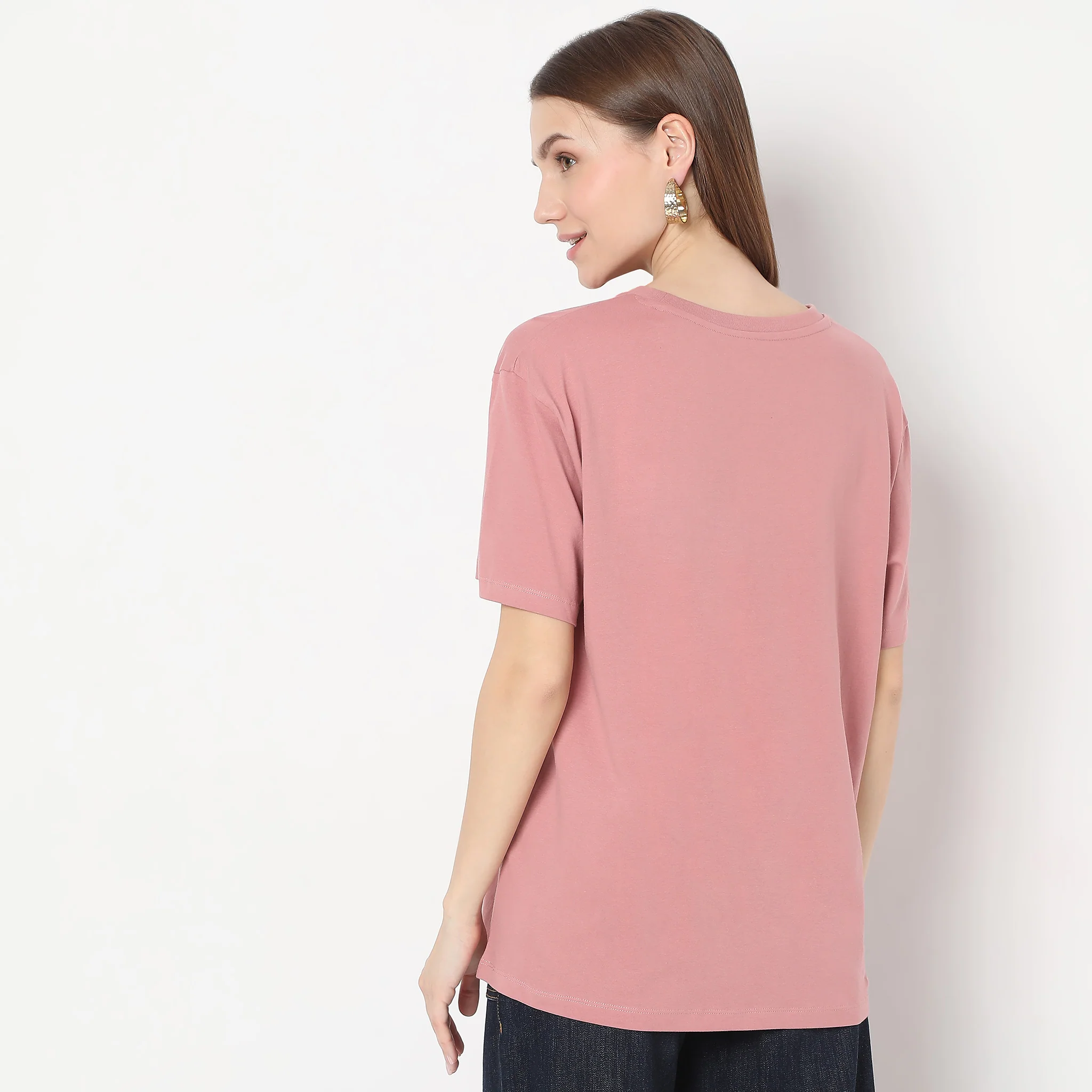 Oversize Butterfly Print Graphic T-Shirt - Image 3