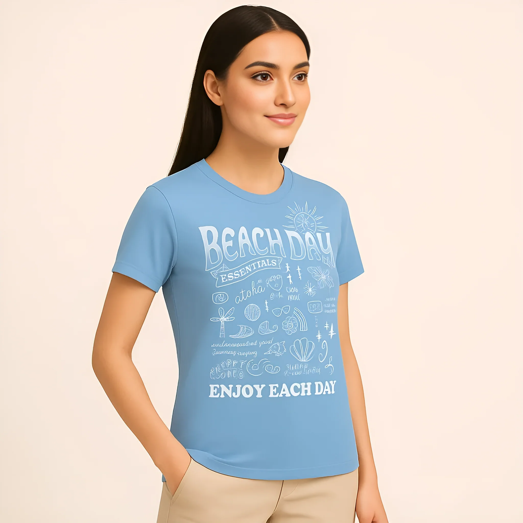 Oversize Graphic Cotton T-Shirt - Image 6