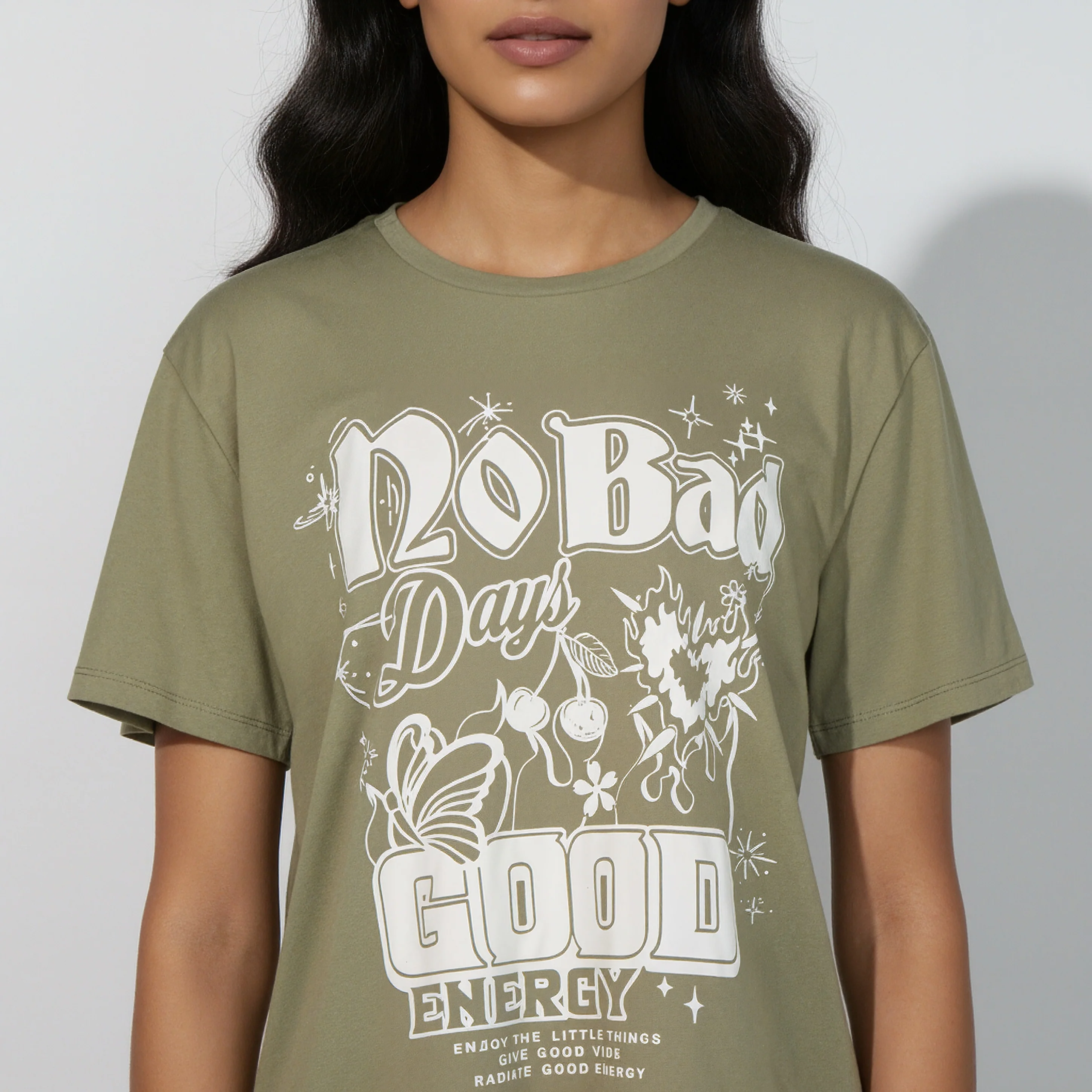Cotton Oversized Graphic T-Shirt - Image 9