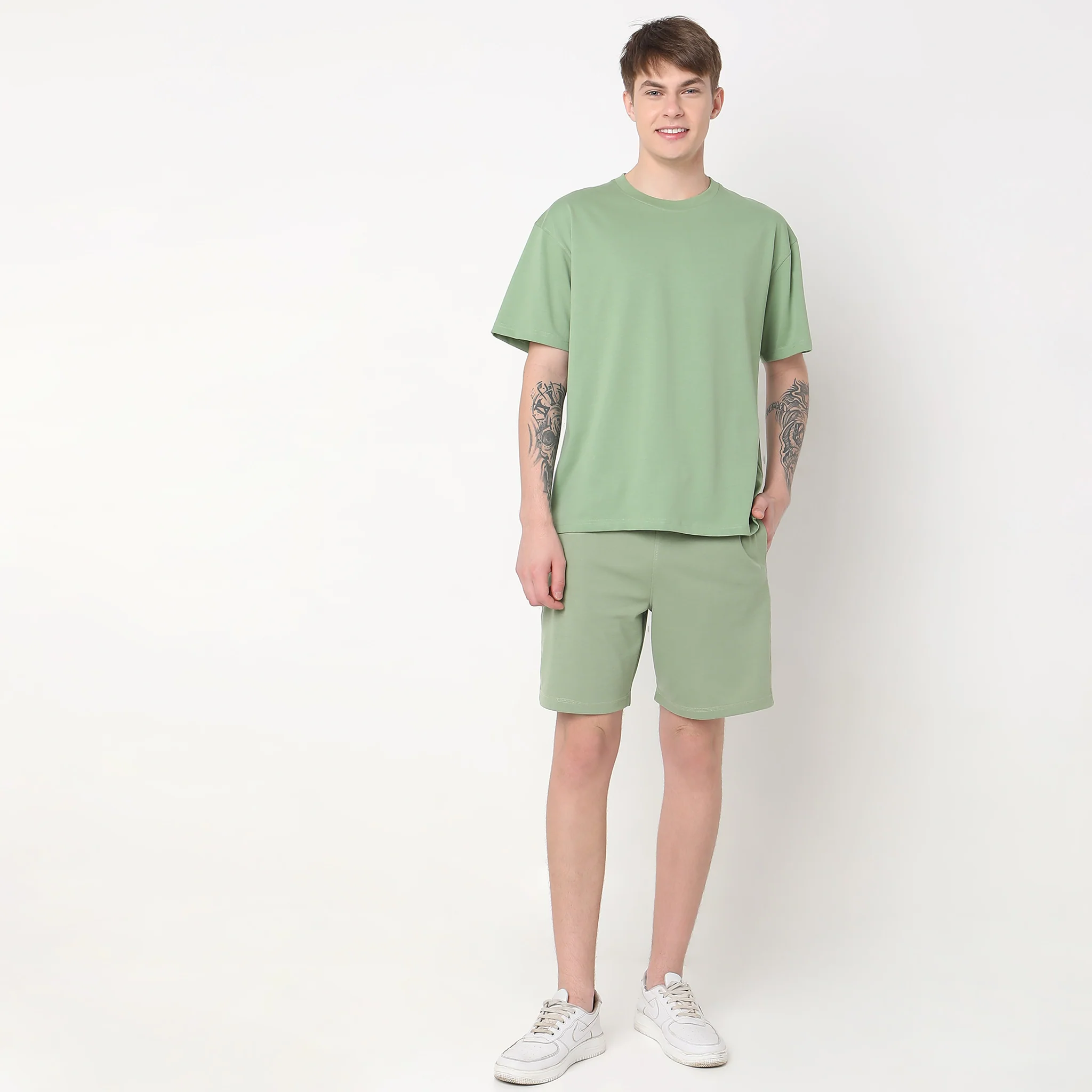 Heavy DutyTeesᵉˣ Oversized exclusive 210 GSM Patented Fabric-Everyday Essentials - Image 12