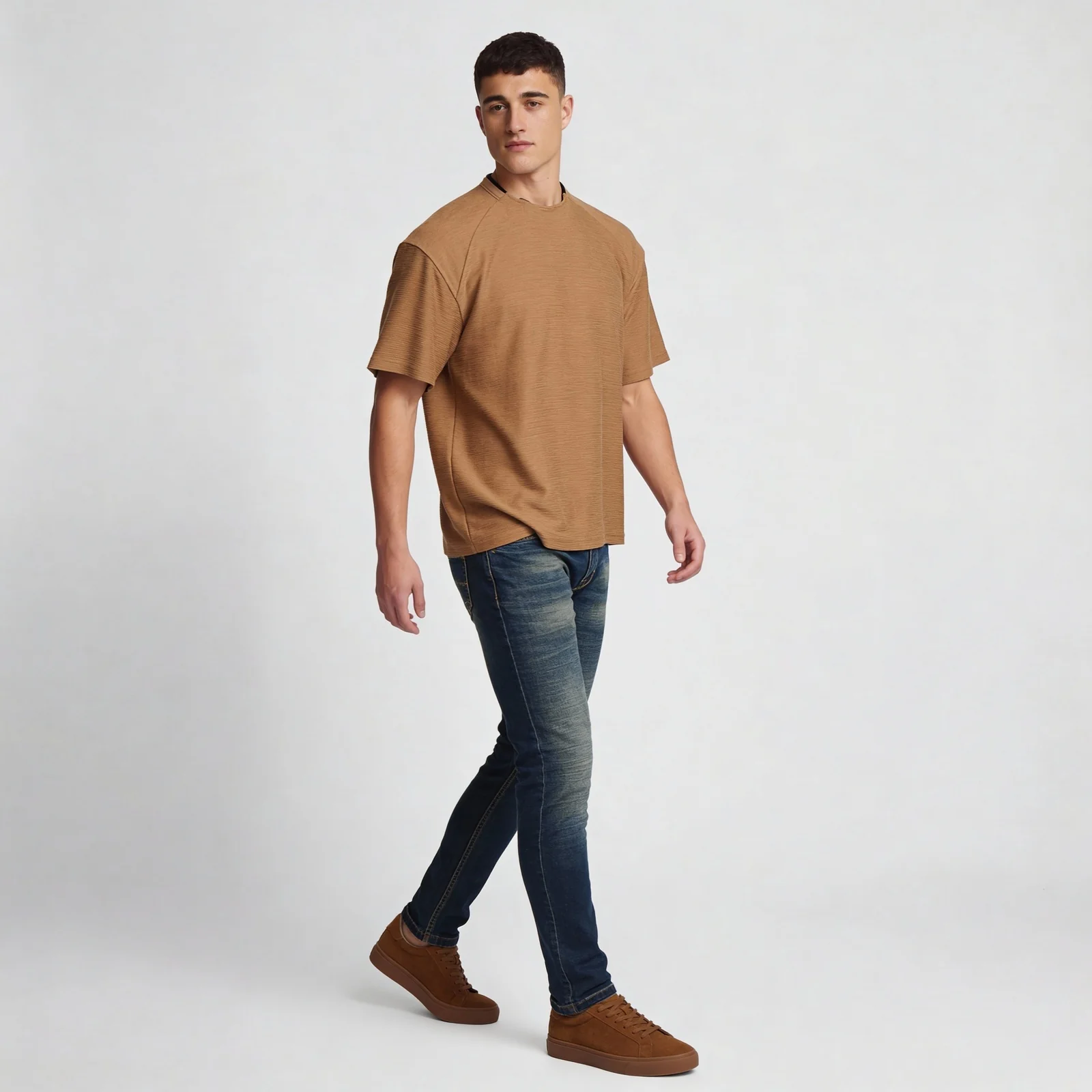 Oversize Structured Camper T Shirt - Image 6
