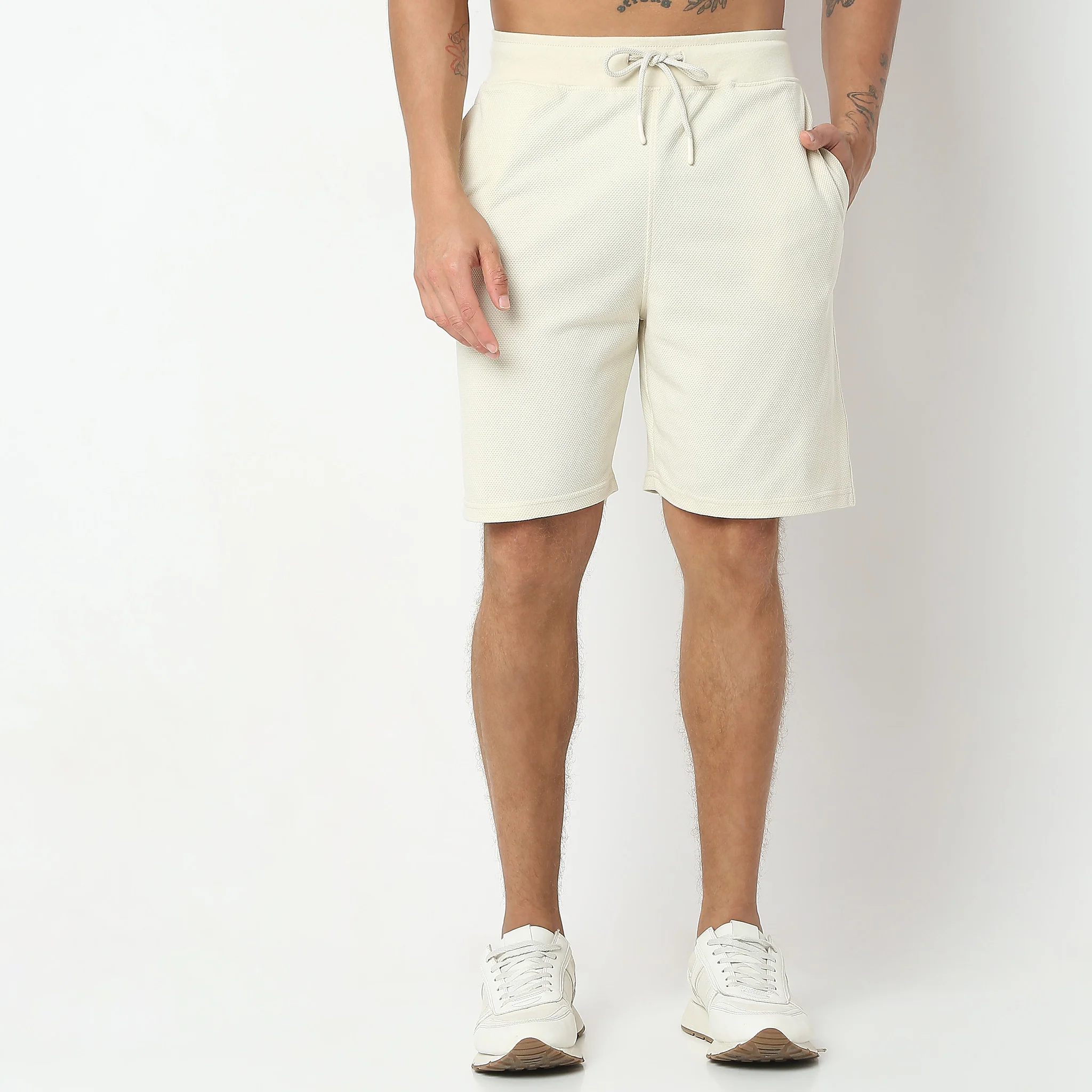 Oversize Pop Knit Structured T-Shirt (Matching Shorts Available) - Image 5