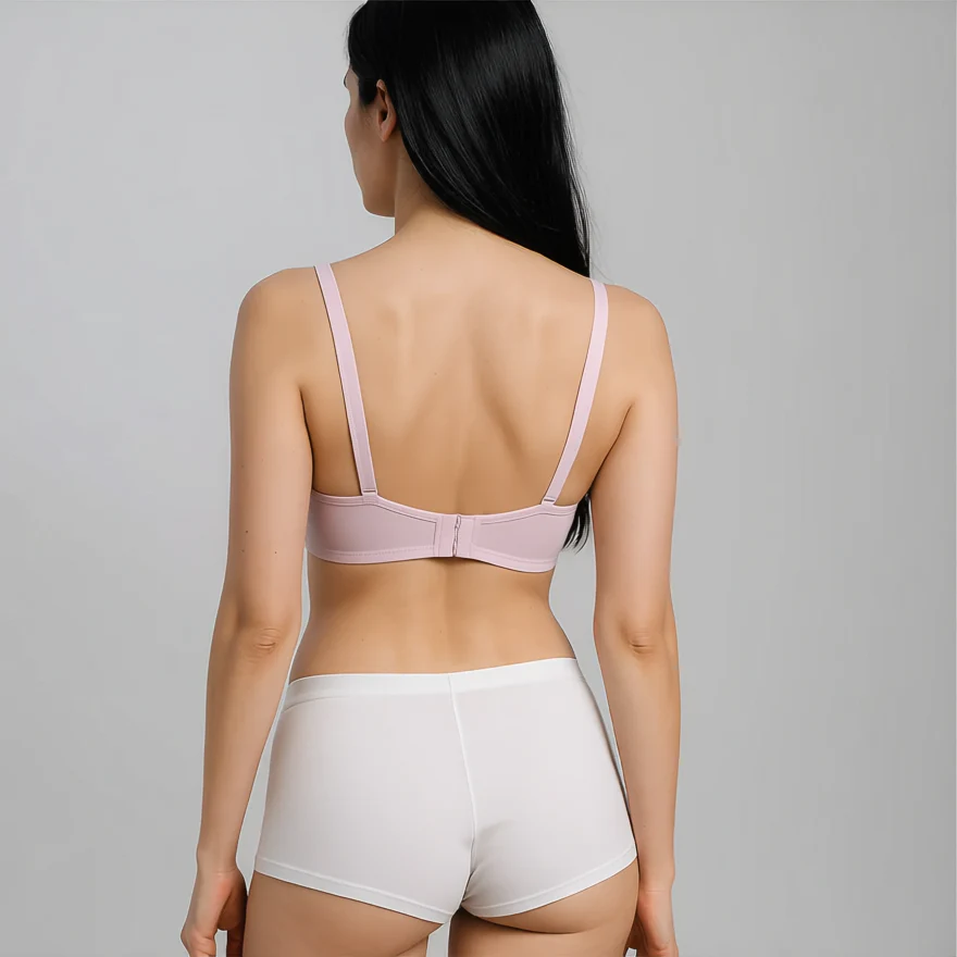 Plain Full Coverage Strapless Bra - Image 3