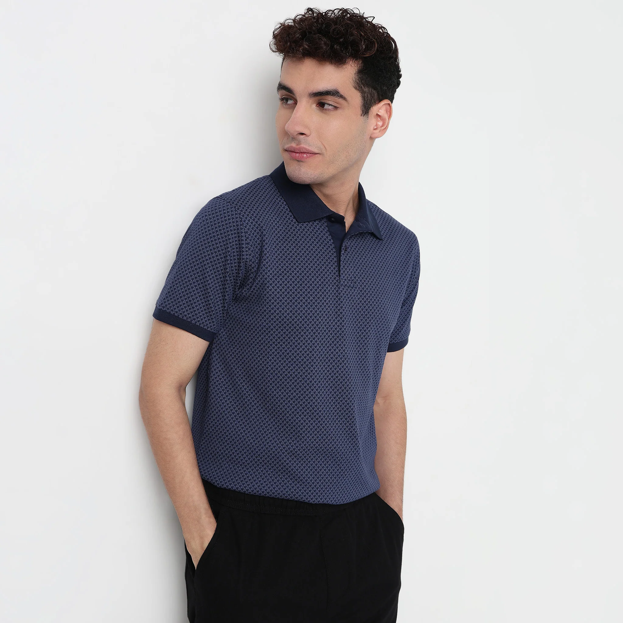 All Over Print Impressions Polo T-Shirt