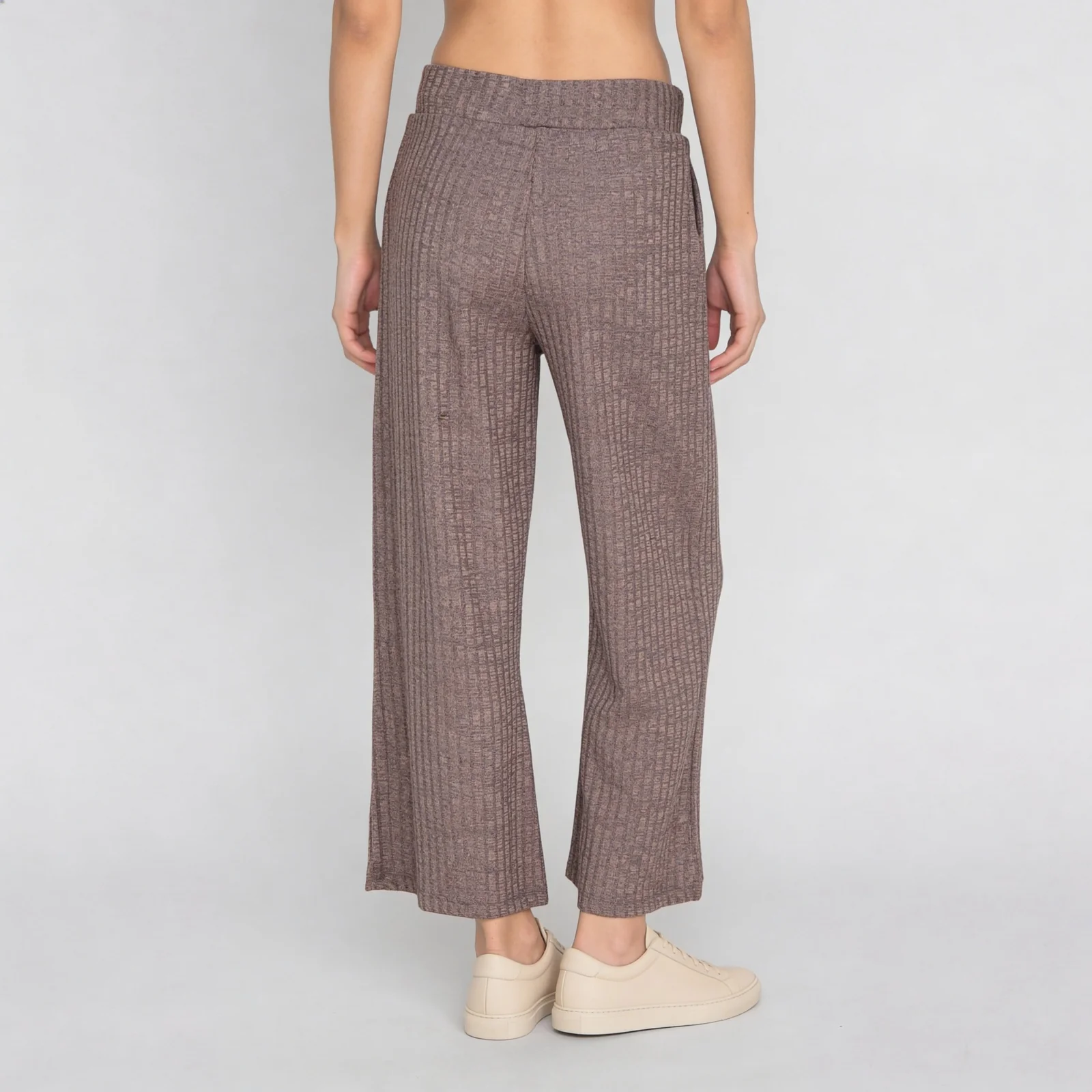 Cotton Ribbed Lounge Palazzo - Image 5