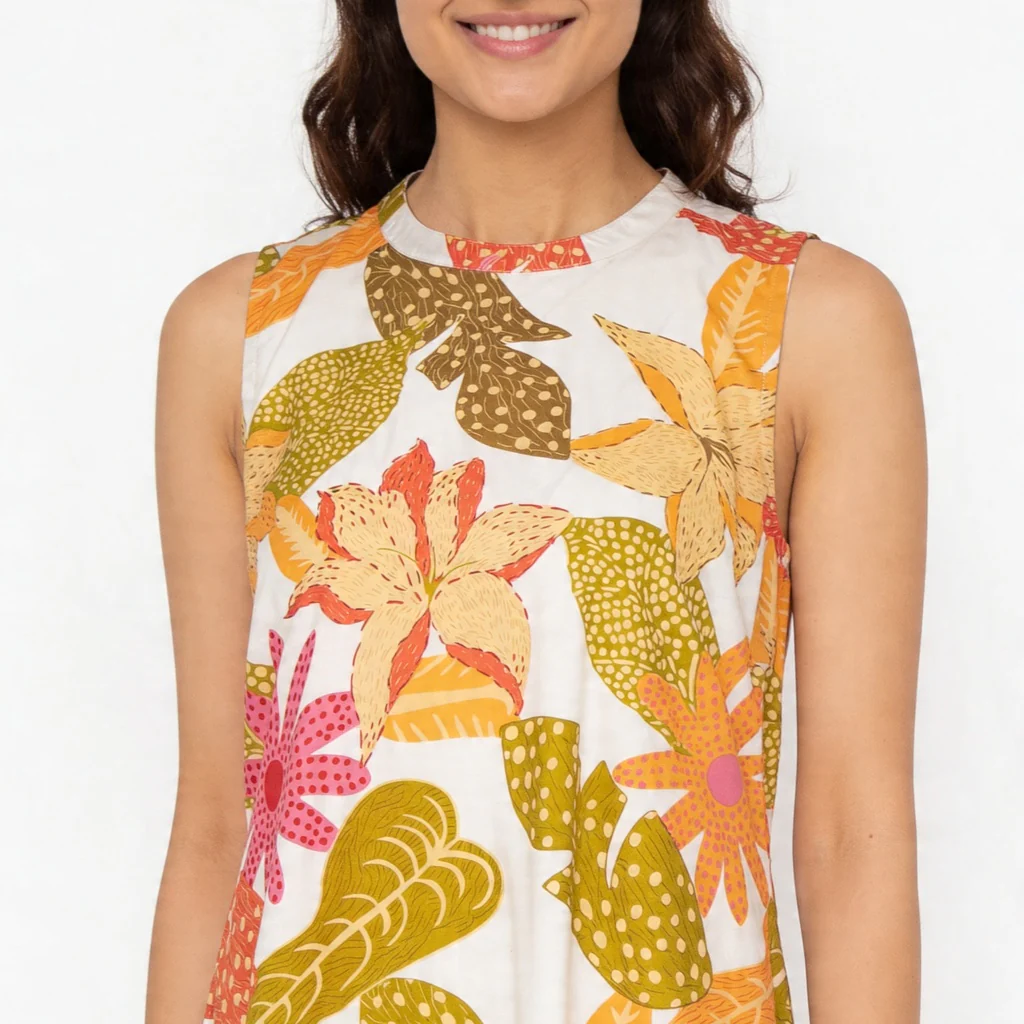 Printed A-Line Straight Kurta - Image 4