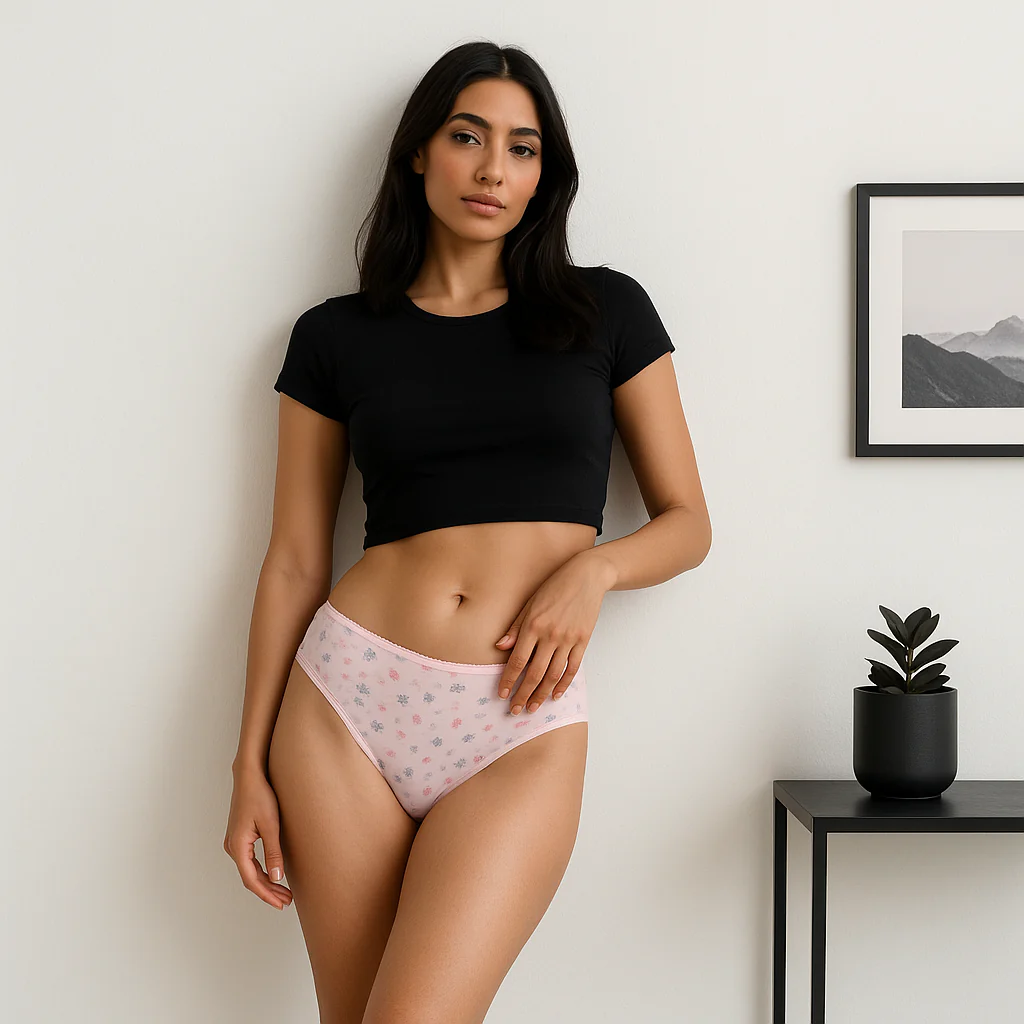 Printed Bikini Panties - Pack of 3