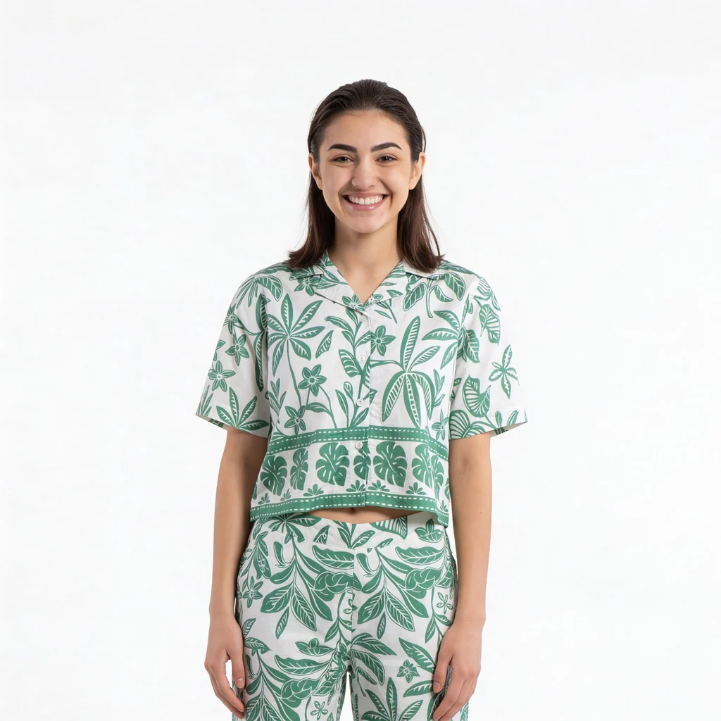 Printed Boxy Fit Shirt - Image 2