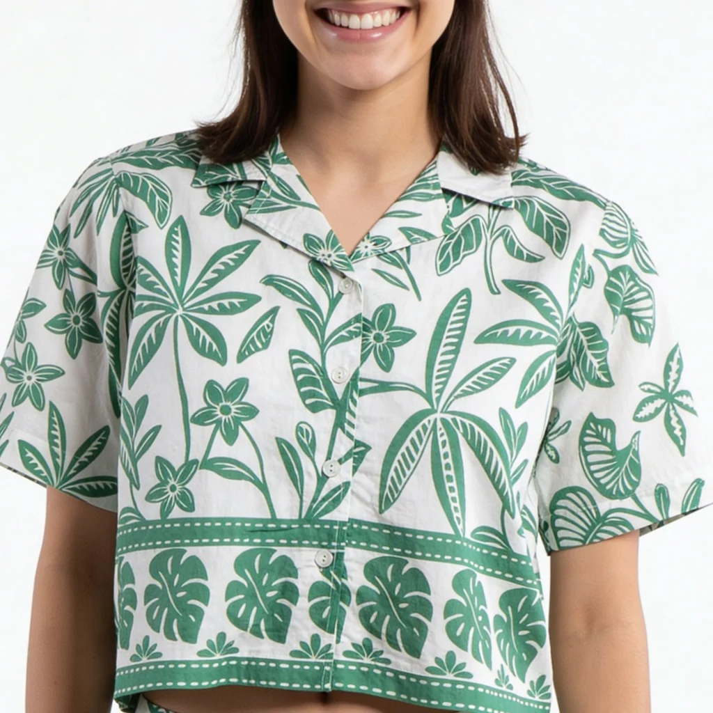 Printed Boxy Fit Shirt - Image 4