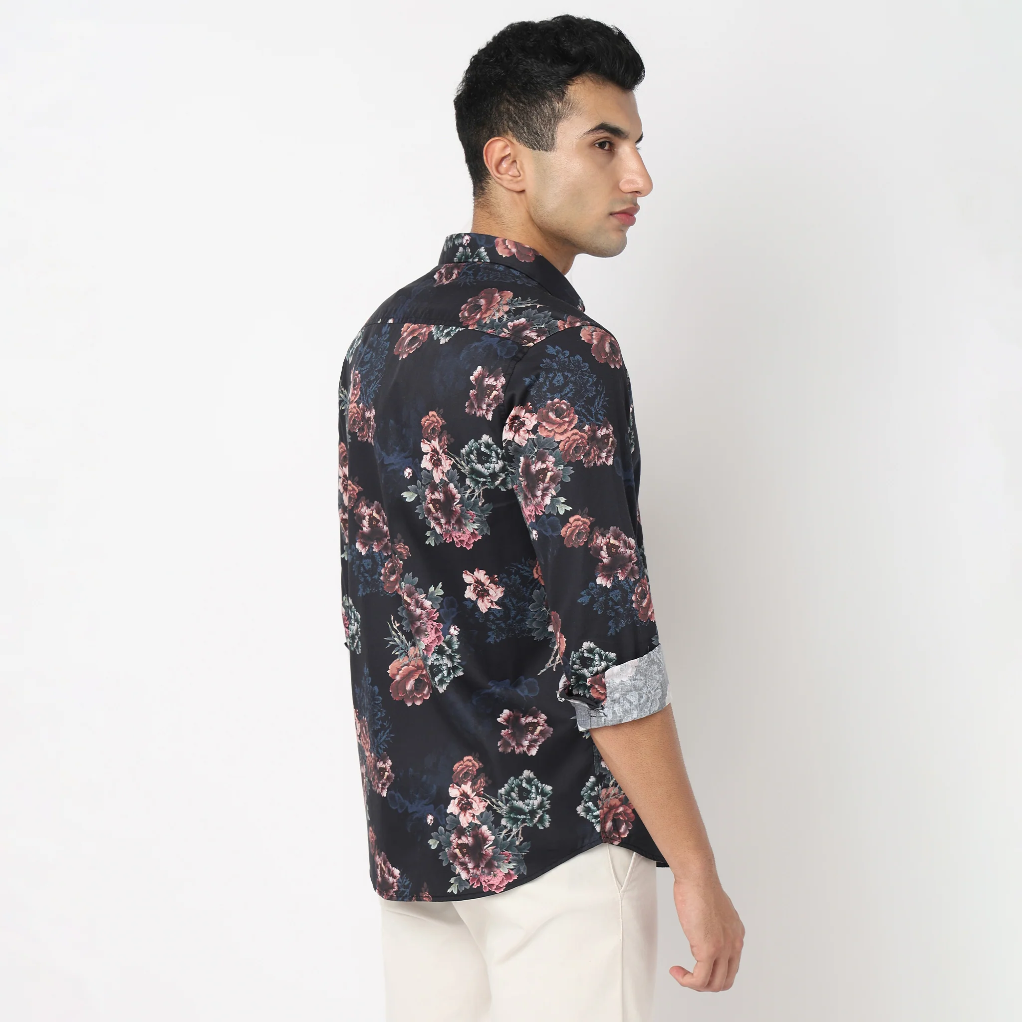 Printed Celebration Cuban Shirt - Image 3