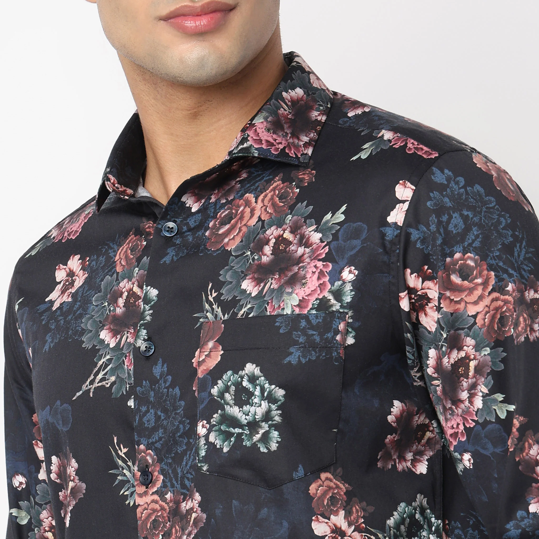 Printed Celebration Cuban Shirt - Image 4