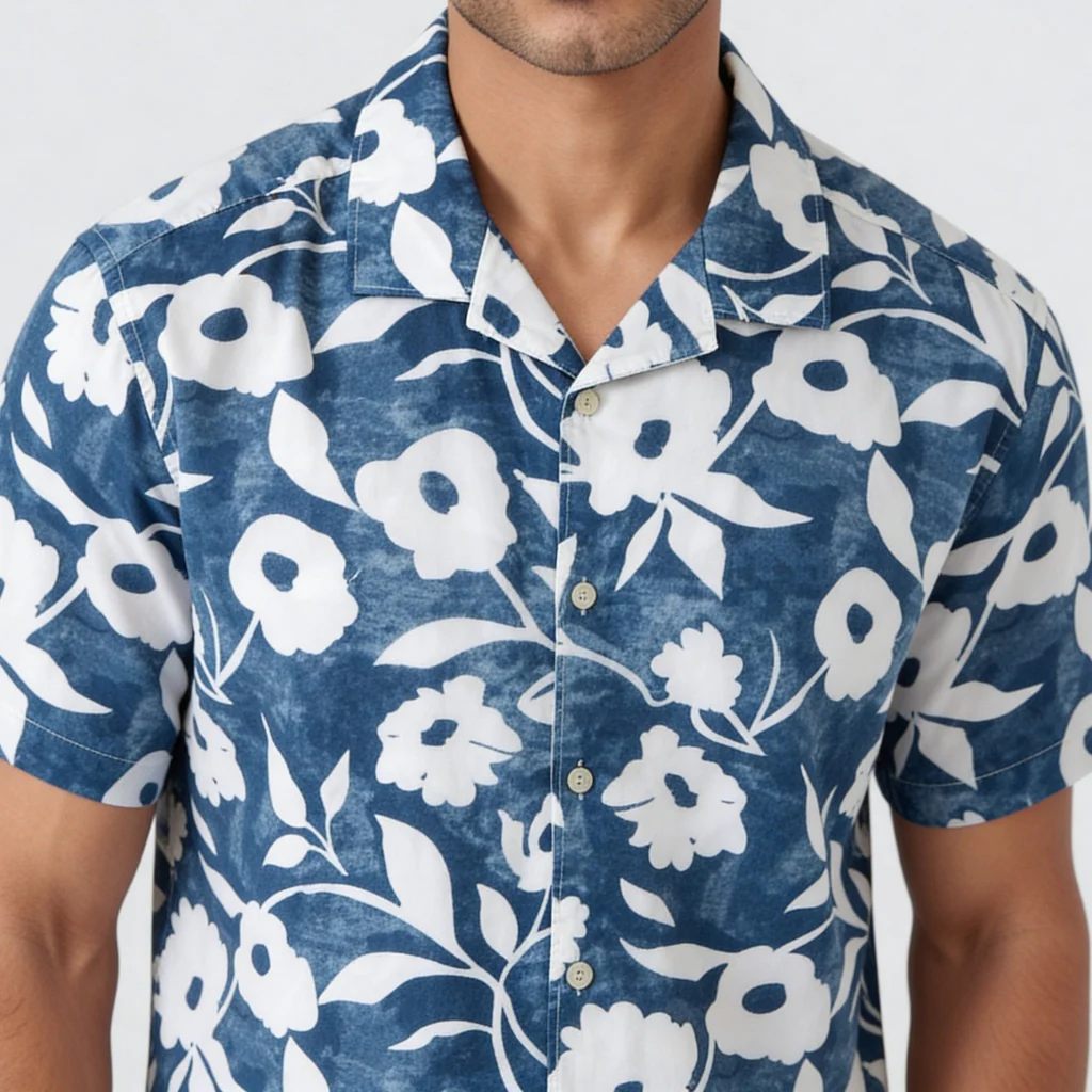 Printed Cuban Retreat Shirt - Image 4