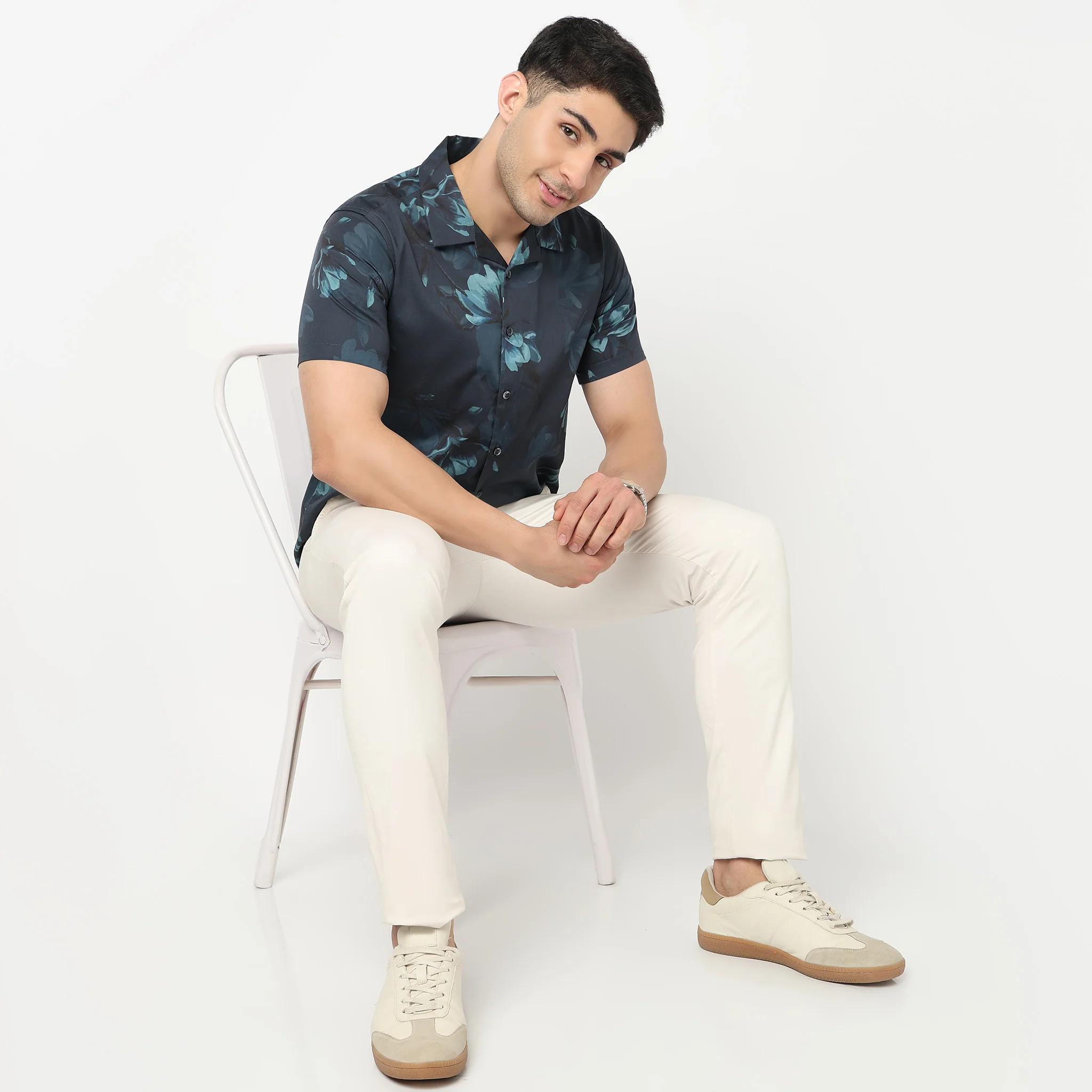Printed Cuban Shirt