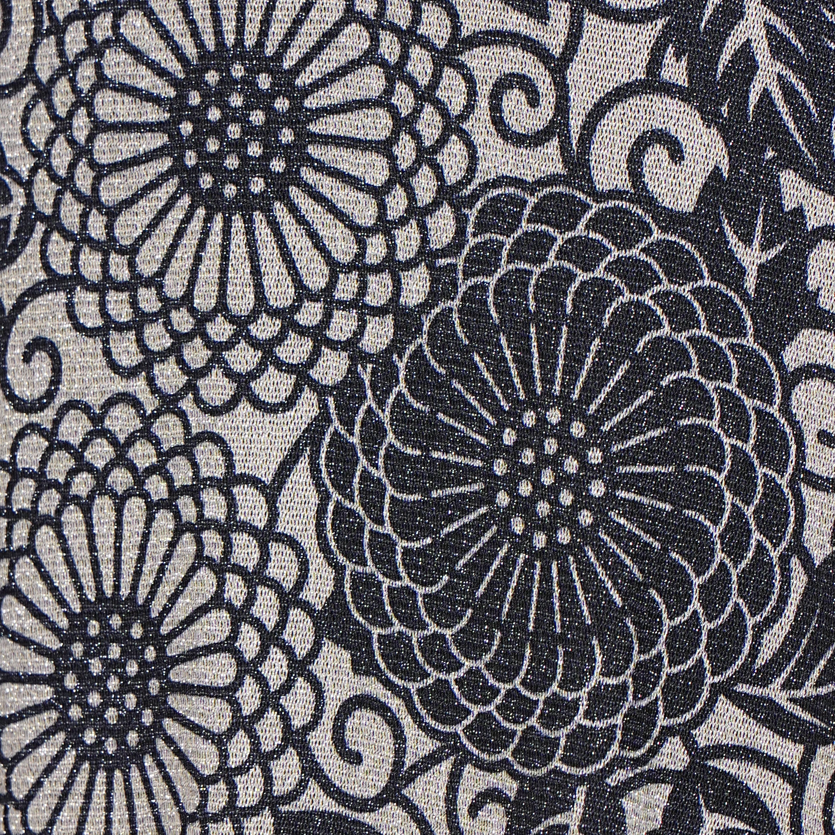 Printed Flare Fit High Rise Skirt - Image 4