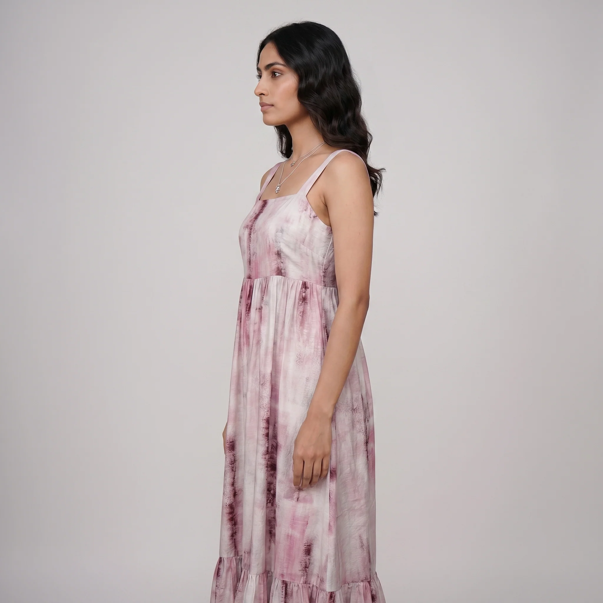 Printed Flared Dress - Image 2