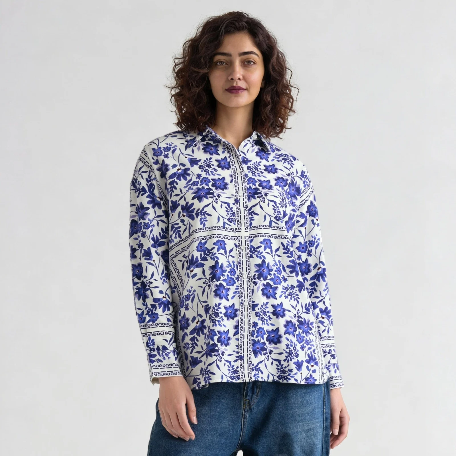 Printed Full Sleeve Shirt - Image 2