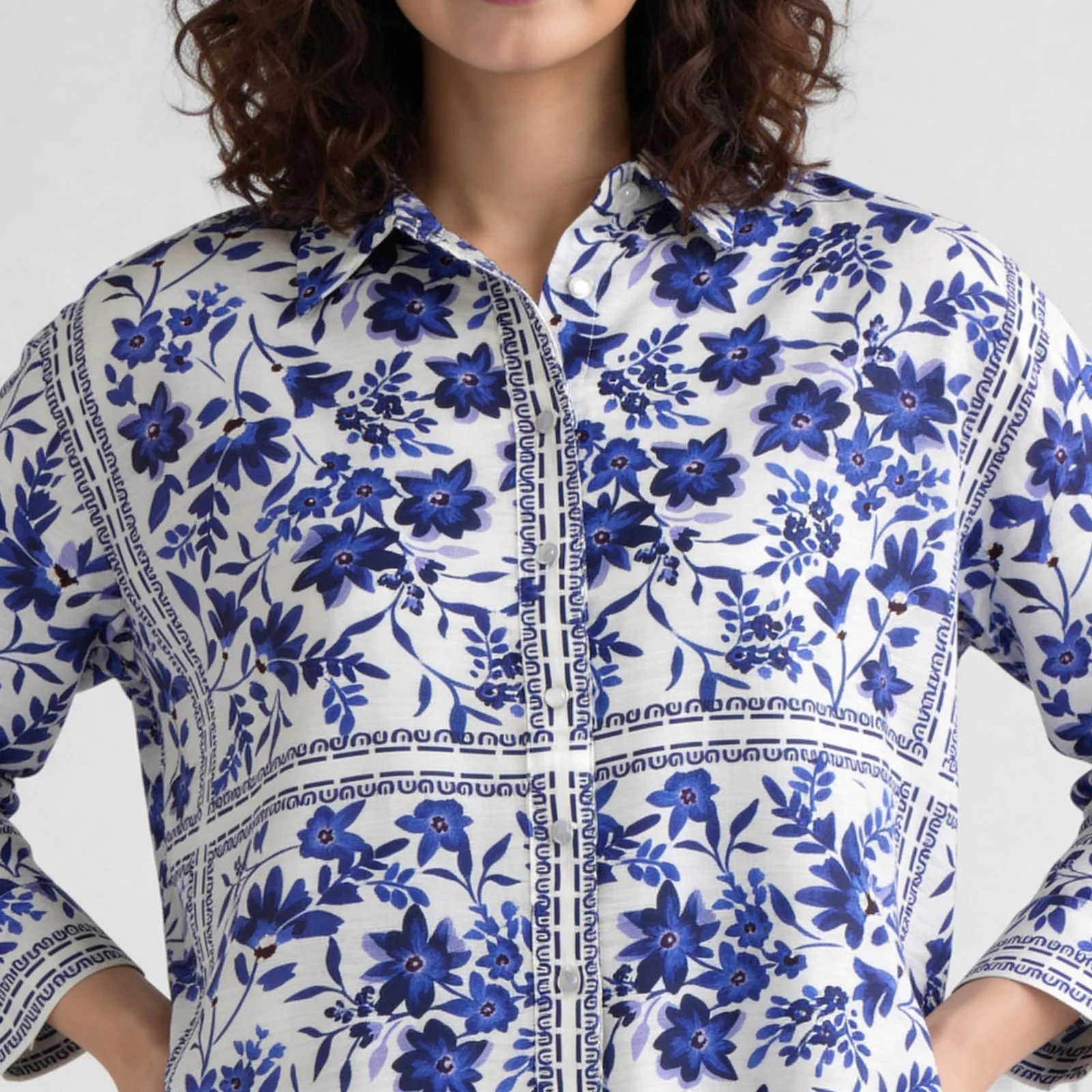 Printed Full Sleeve Shirt - Image 4