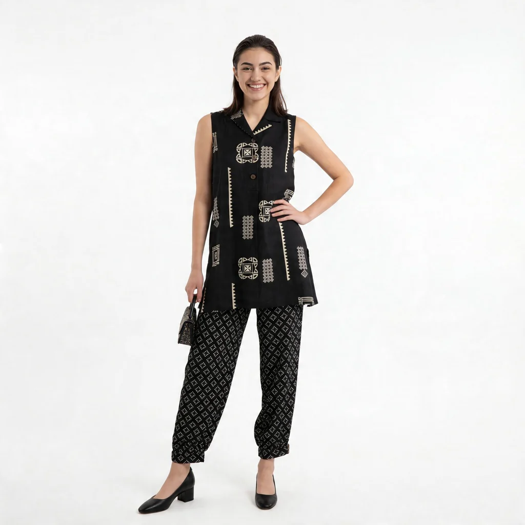 Printed Kurta with Pant Set