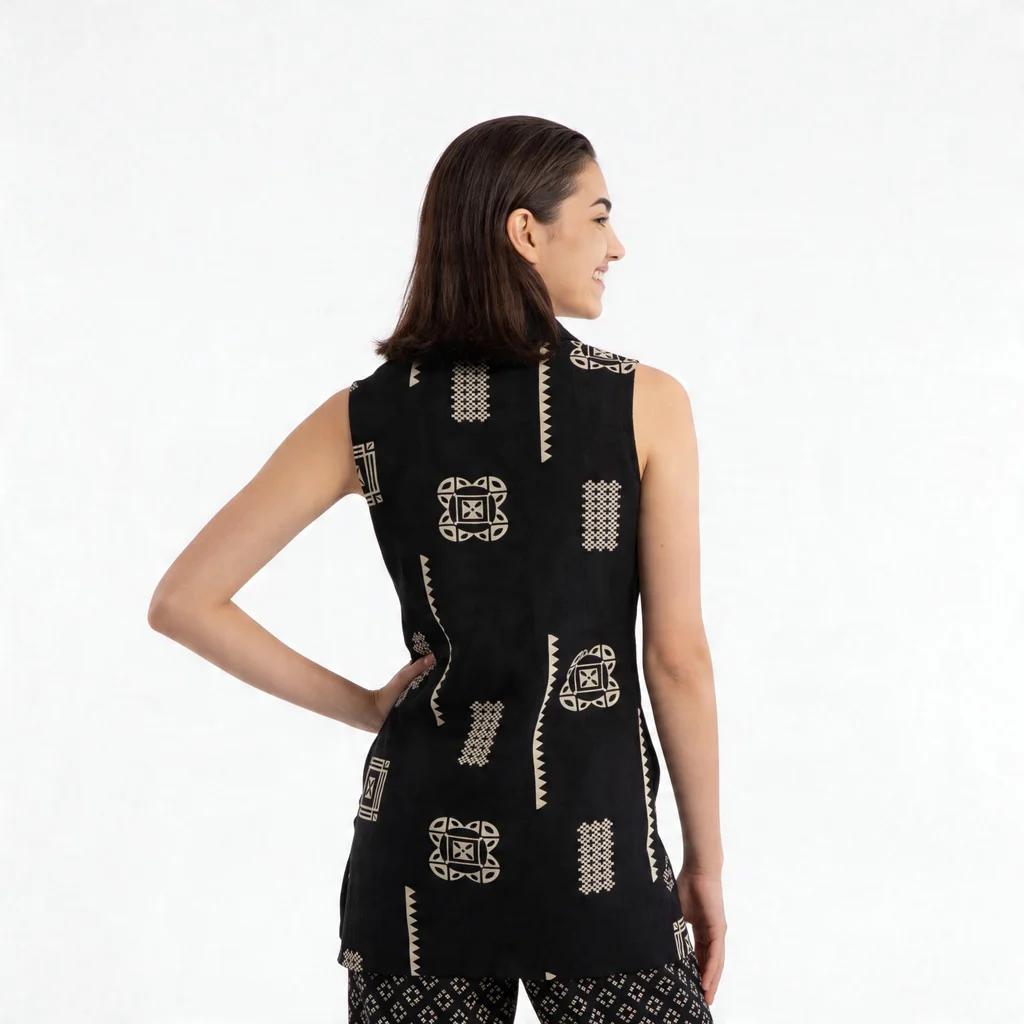 Printed Kurta with Pant Set - Image 3