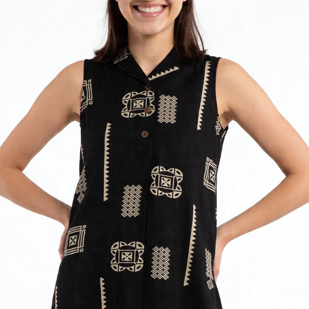 Printed Kurta with Pant Set - Image 4