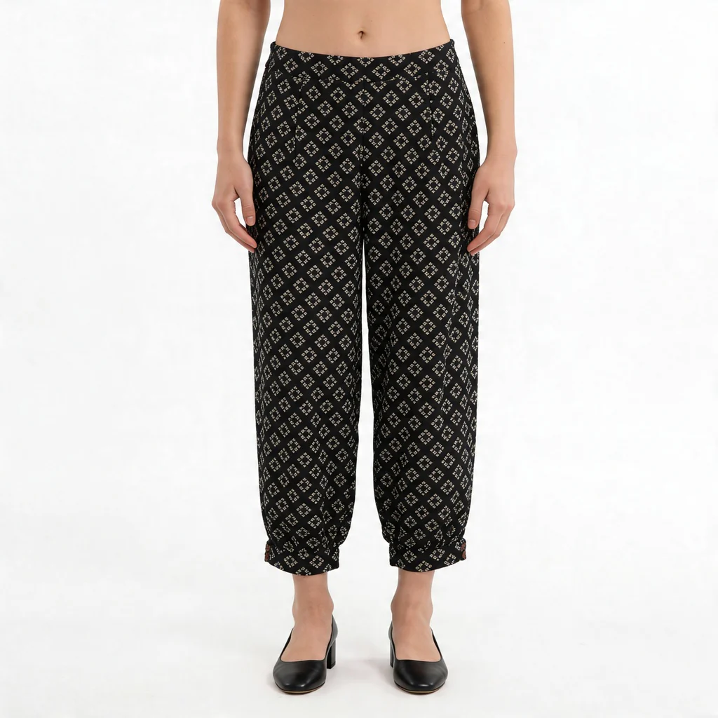 Printed Kurta with Pant Set - Image 7