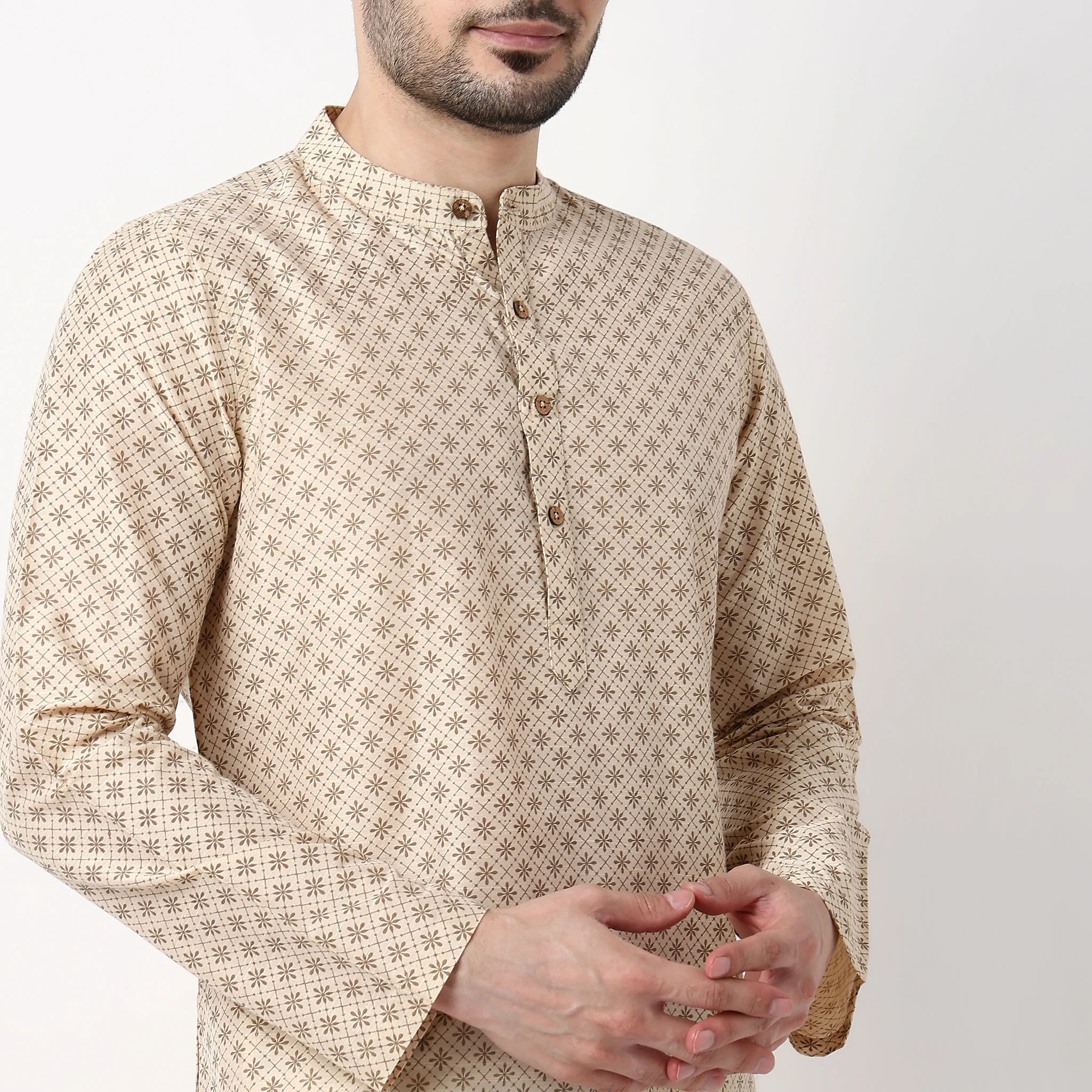 Printed Long Kurta - Image 4