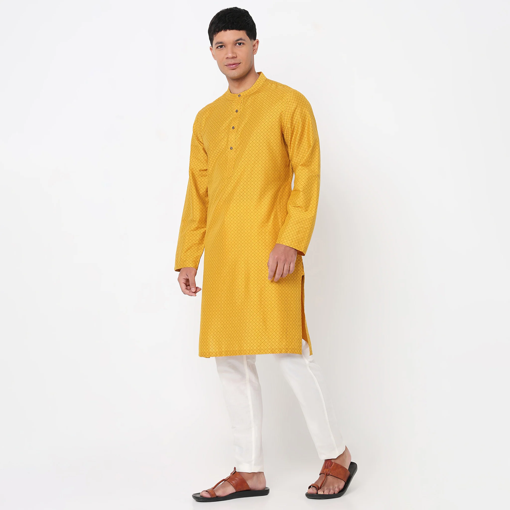 Printed Long Kurta - Image 5