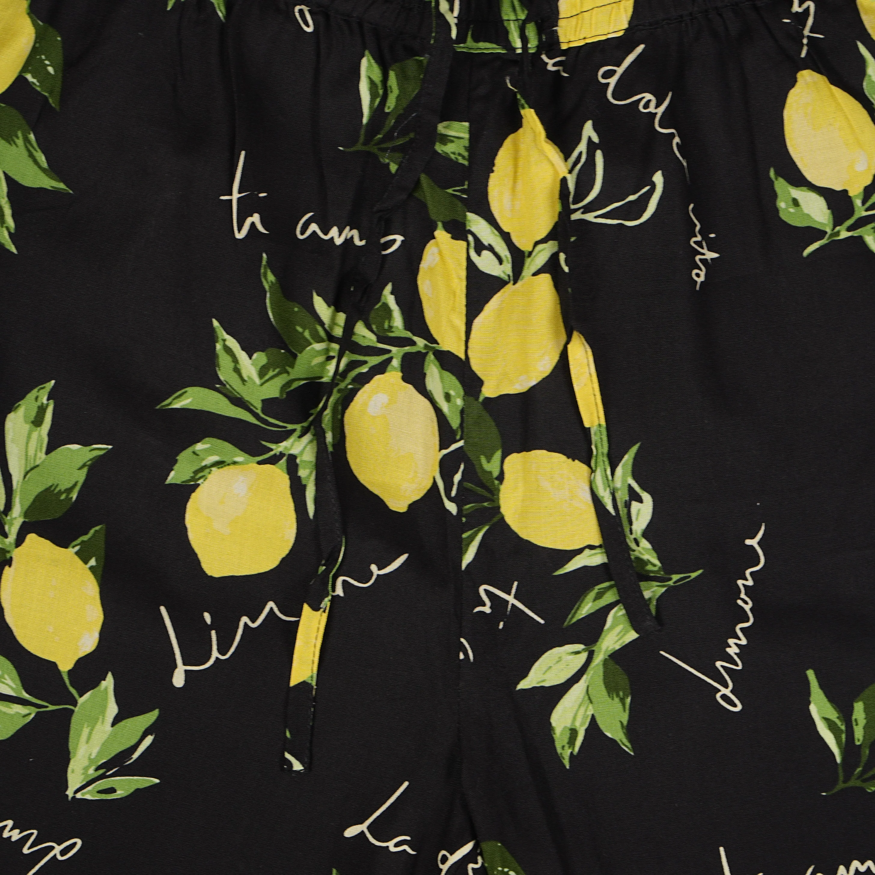 Printed Mid Rise Lounge Pyjama - Image 4
