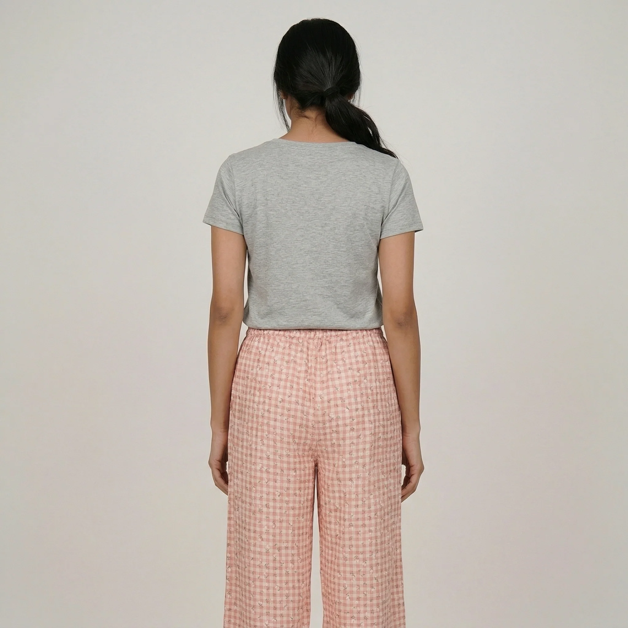 Printed Mid Rise Palazzos - Image 3