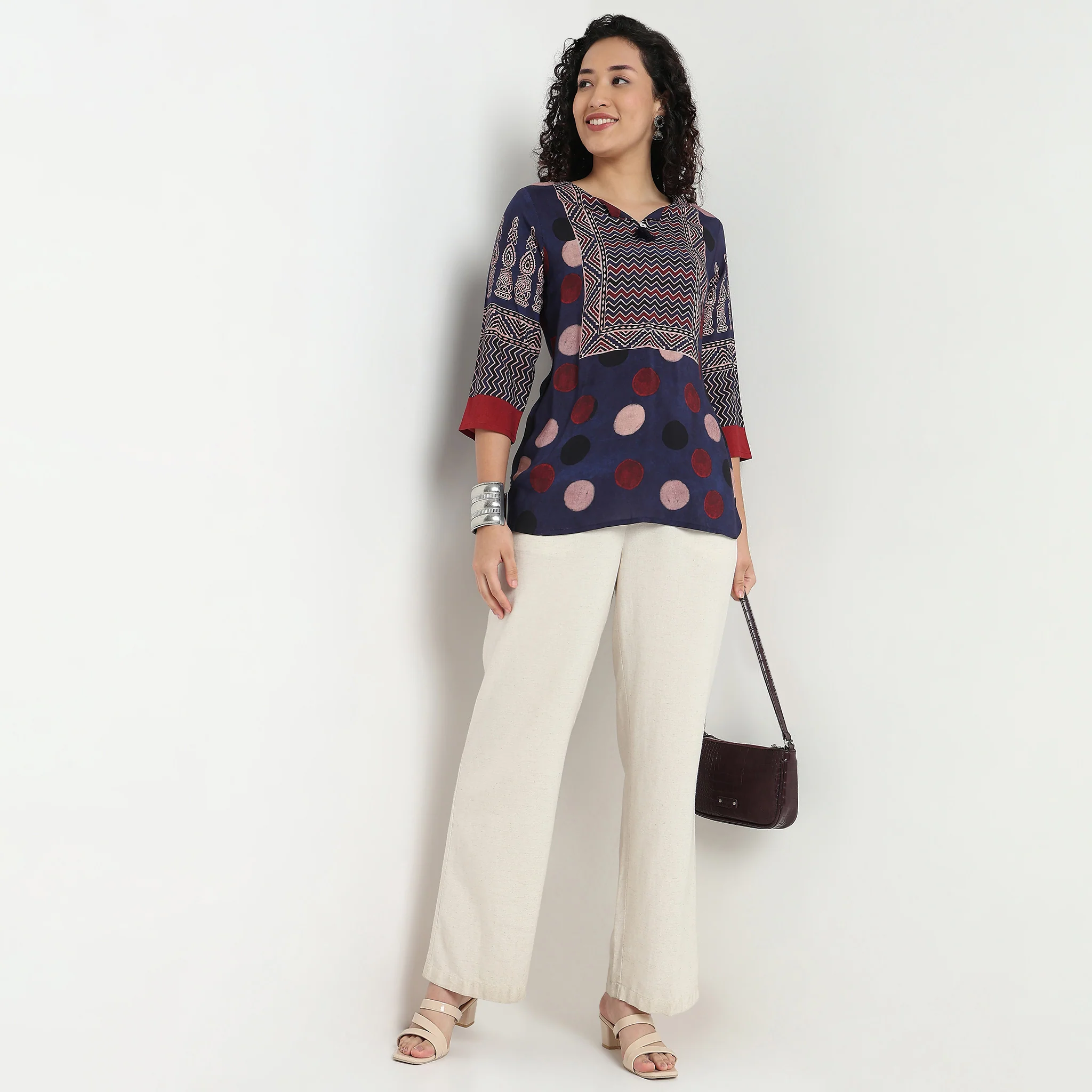 Printed Straight Fit Kurta