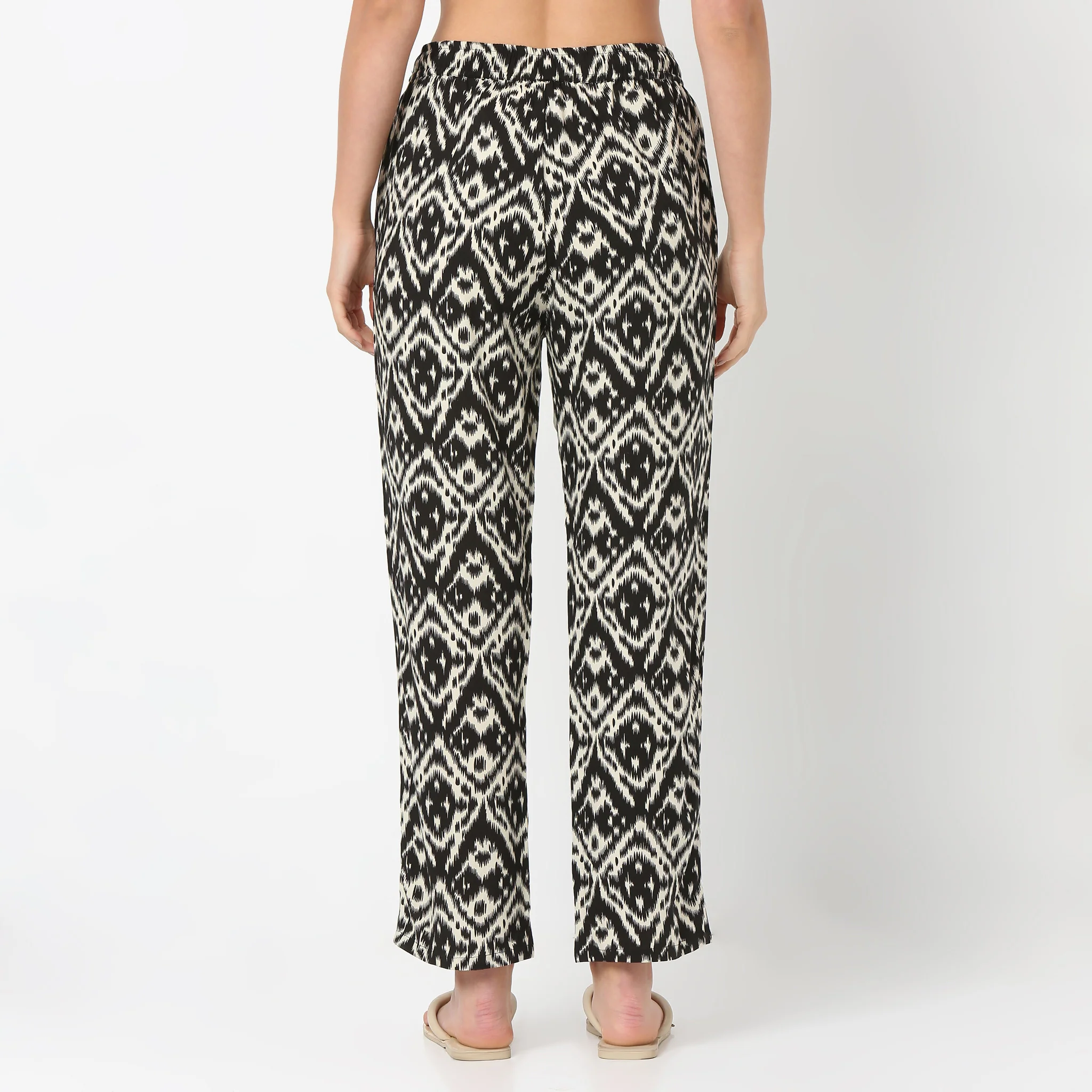 Printed Ankle Length Sleepwear Lounge Pyjama - Image 3