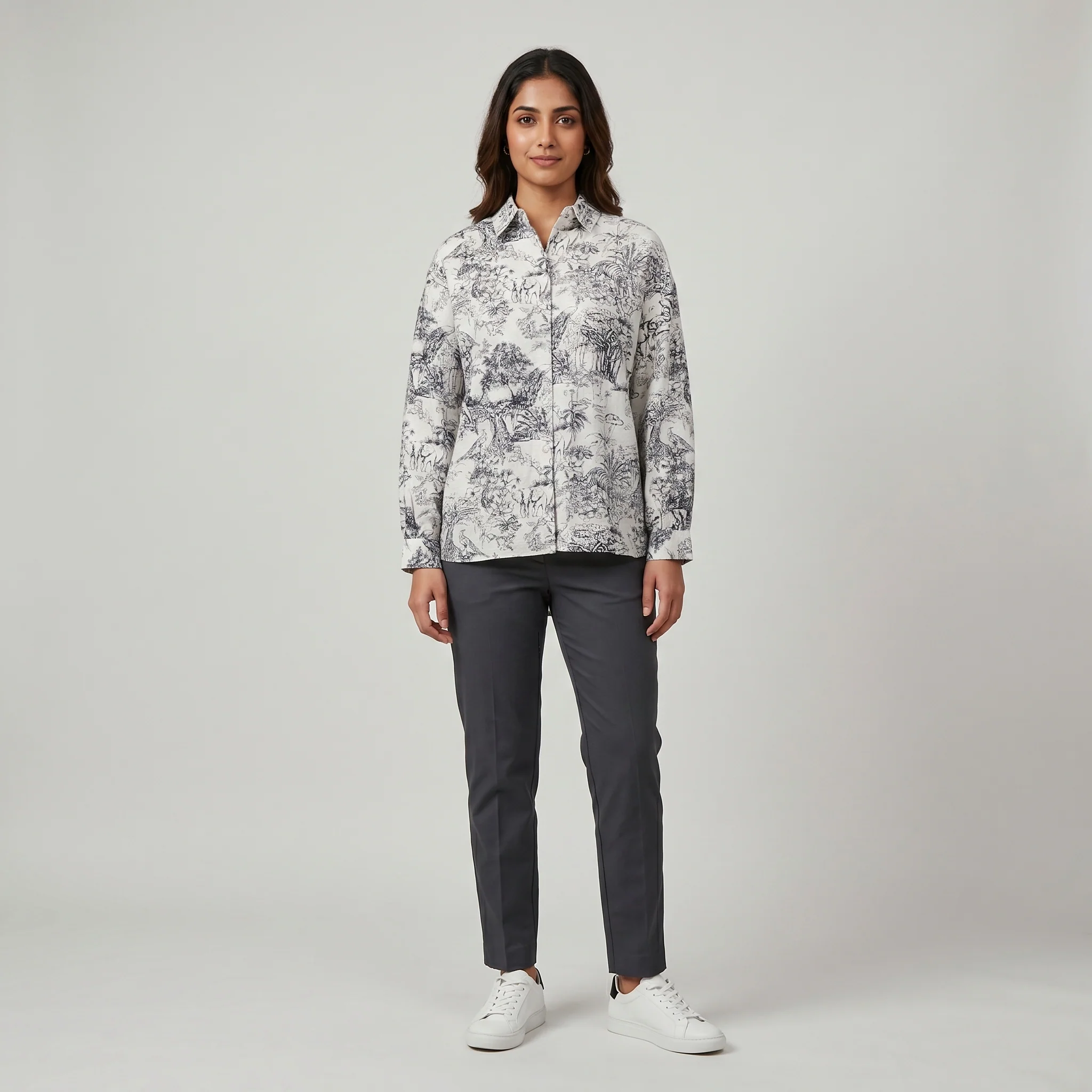 Printed Relaxed Fit Shirt