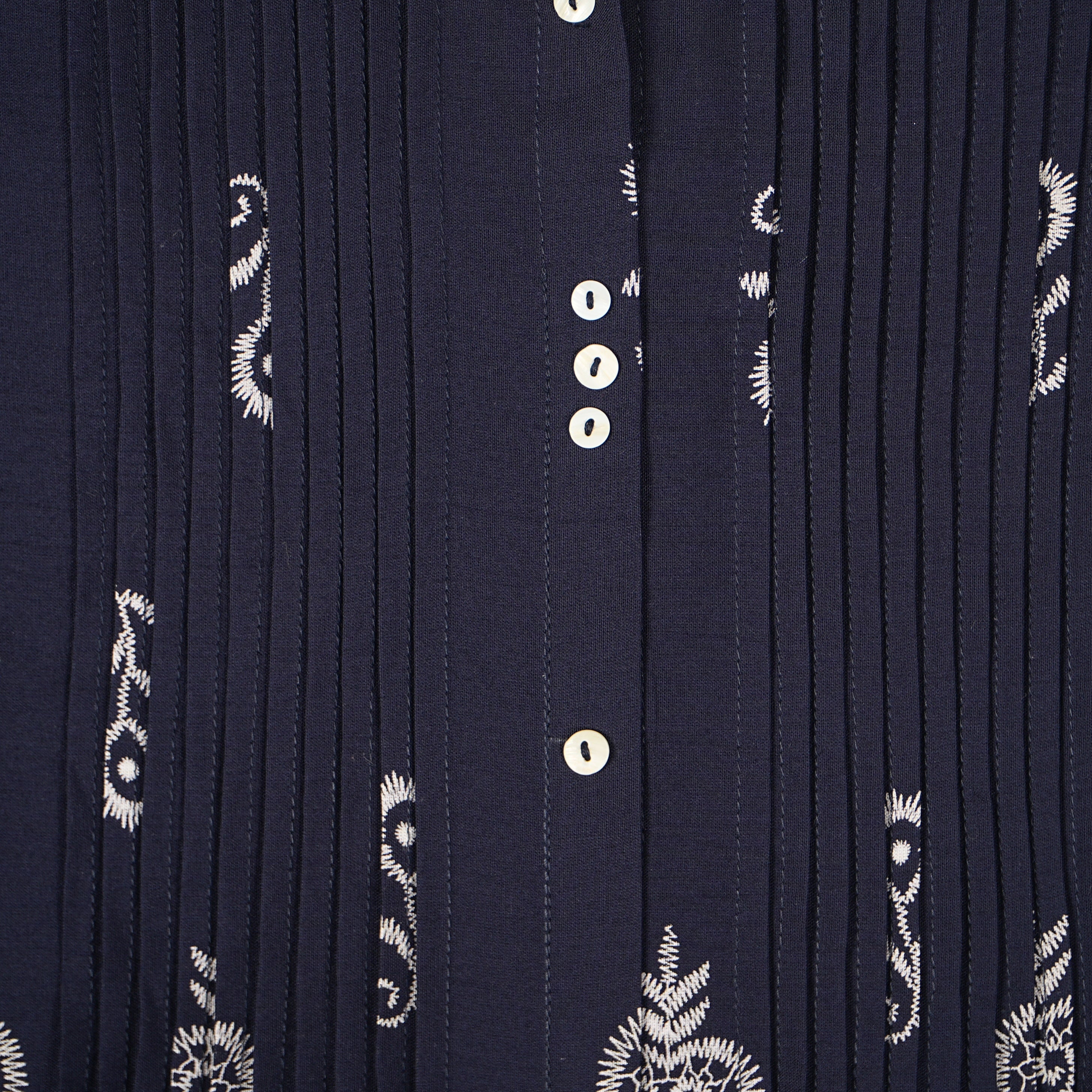 Printed Shirt Collar Tunic - Image 4