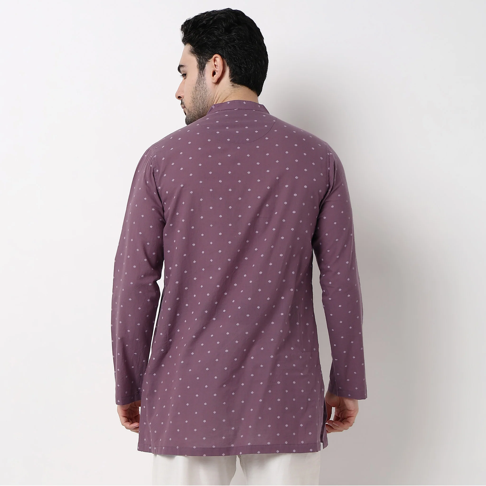 Printed Short Kurta - Image 3