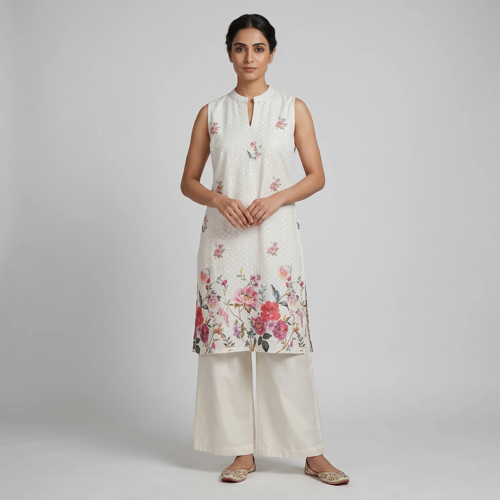 Printed Straight Kurta