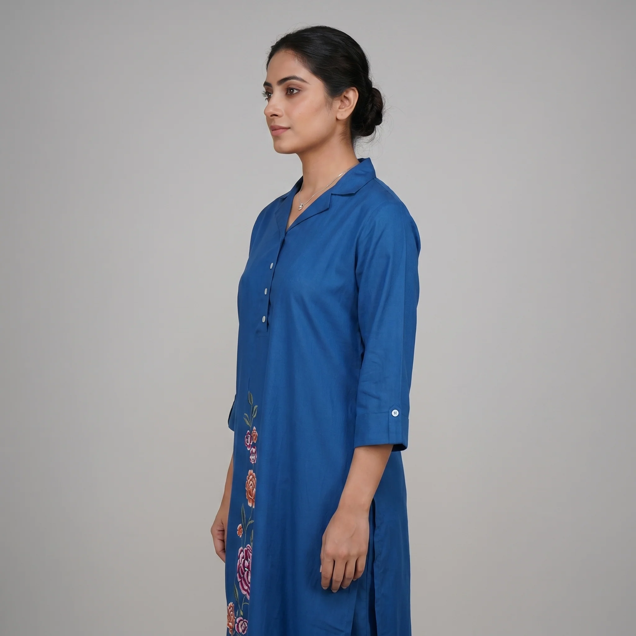 Printed Straight Kurta - Image 2