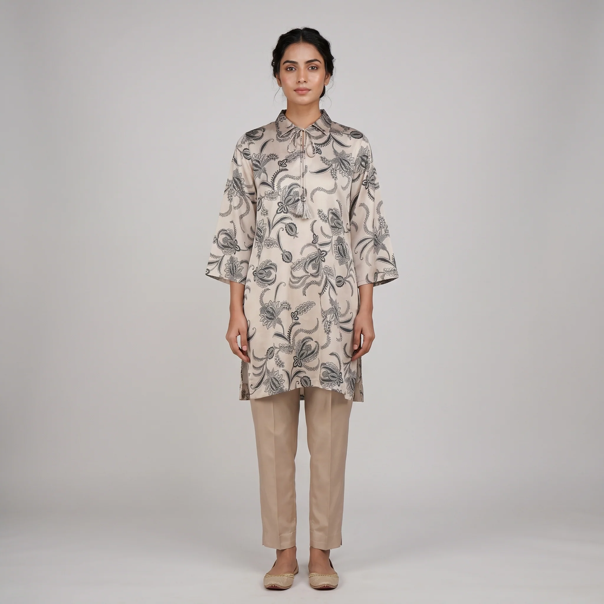 Printed Straight Kurta