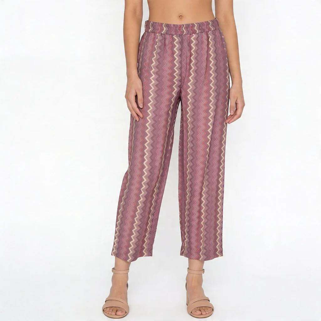 Printed Straight Kurta with Pant Set - Image 7